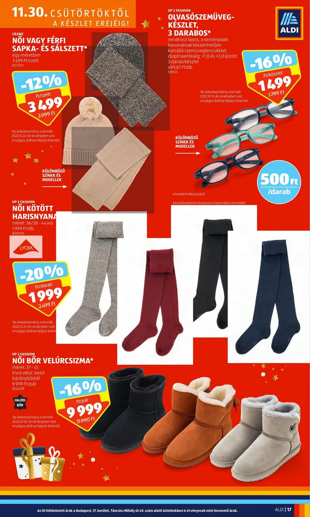 Aldi akciós újság 11.30–12.06 – 19. oldal