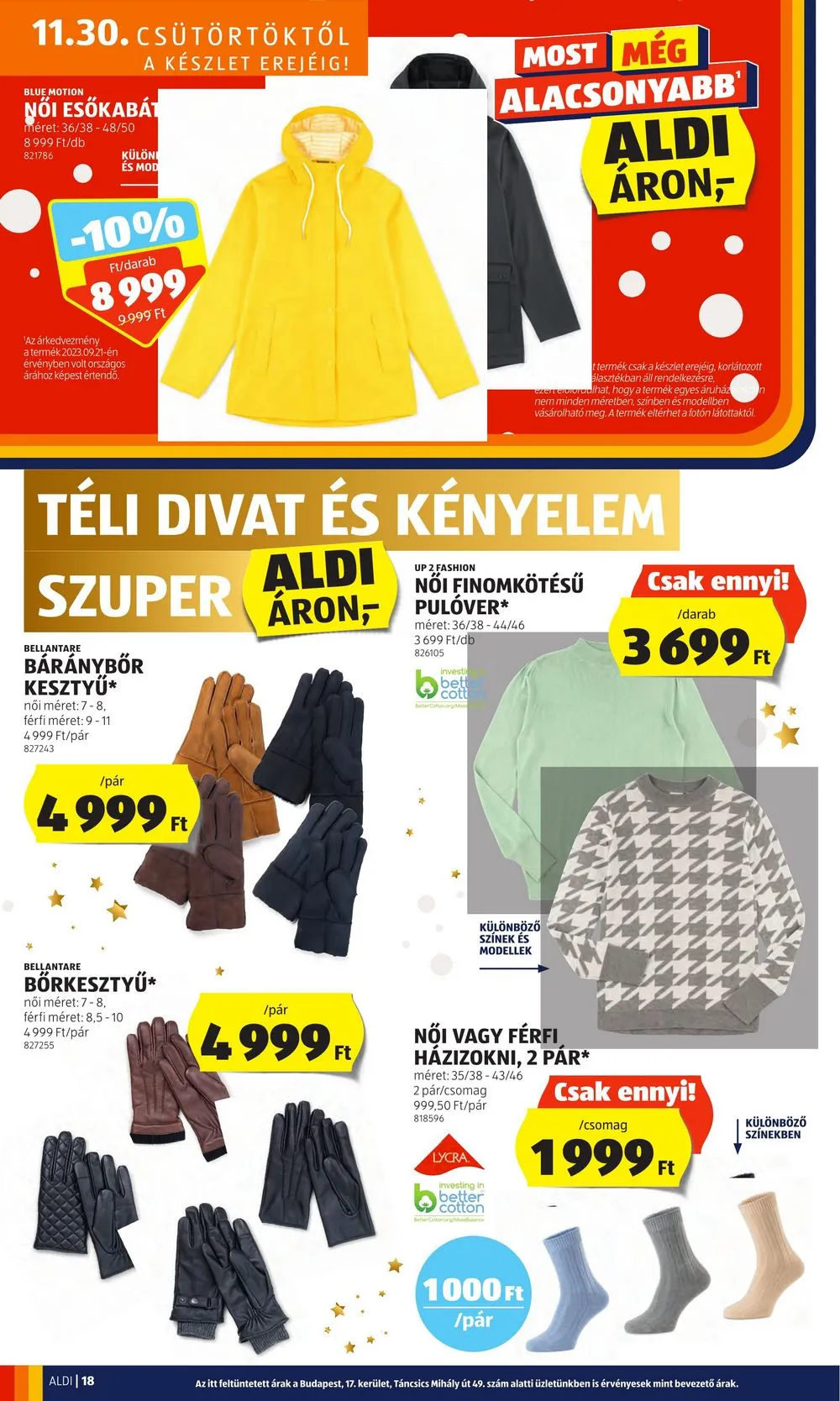 Aldi akciós újság 11.30–12.06 – 20. oldal