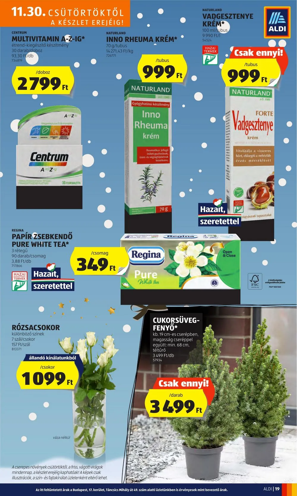 Aldi akciós újság 11.30–12.06 – 21. oldal