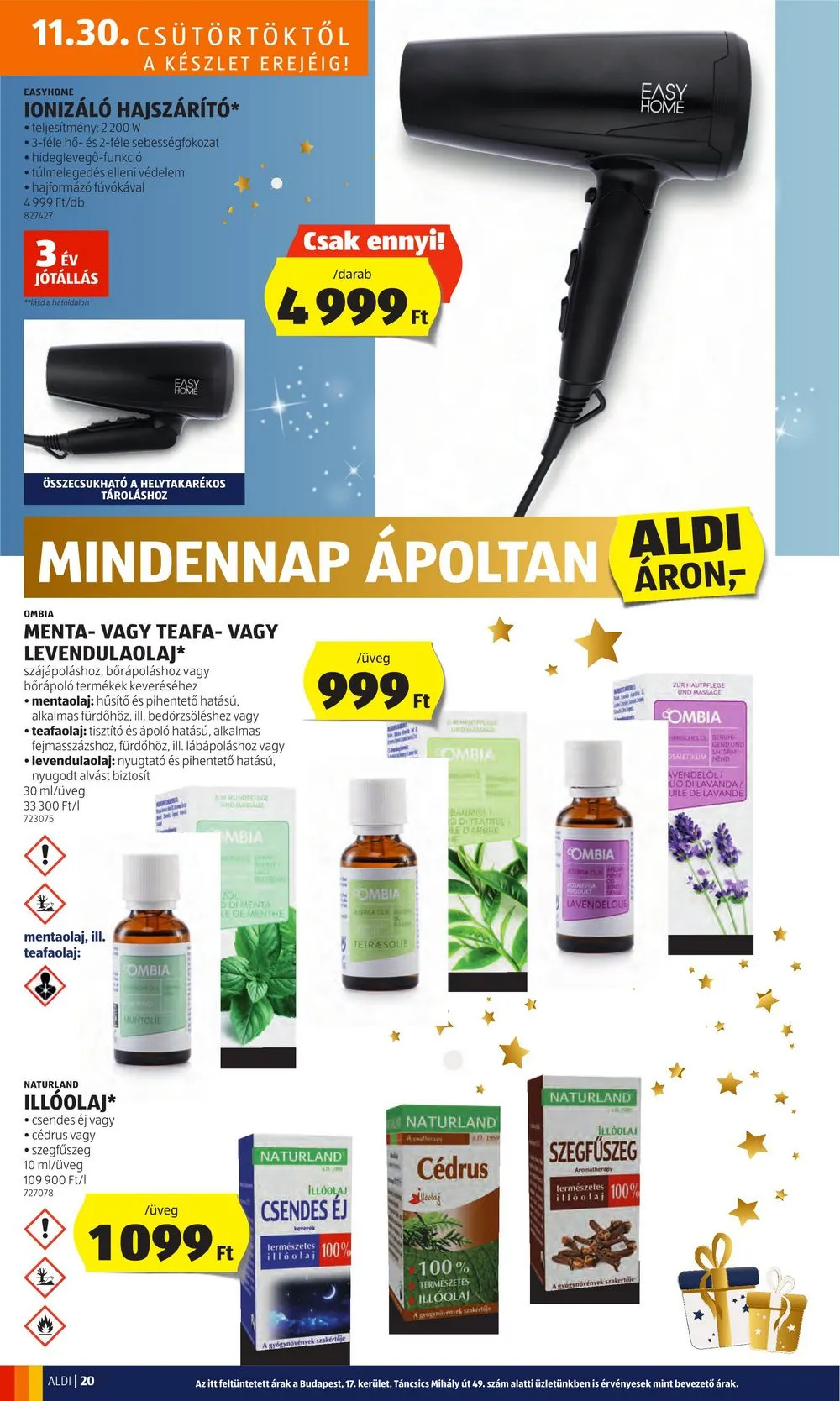 Aldi akciós újság 11.30–12.06 – 22. oldal