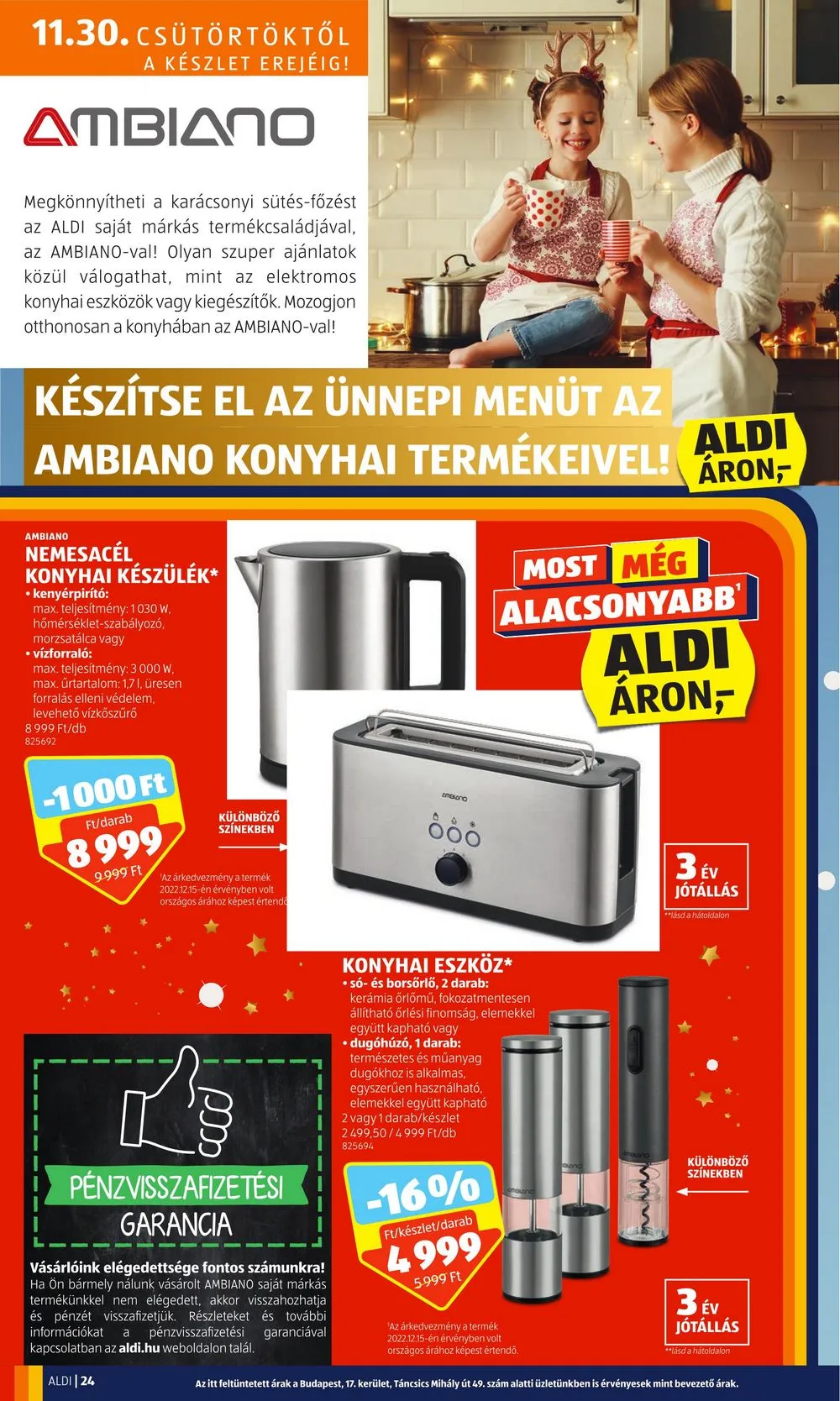 Aldi akciós újság 11.30–12.06 – 26. oldal