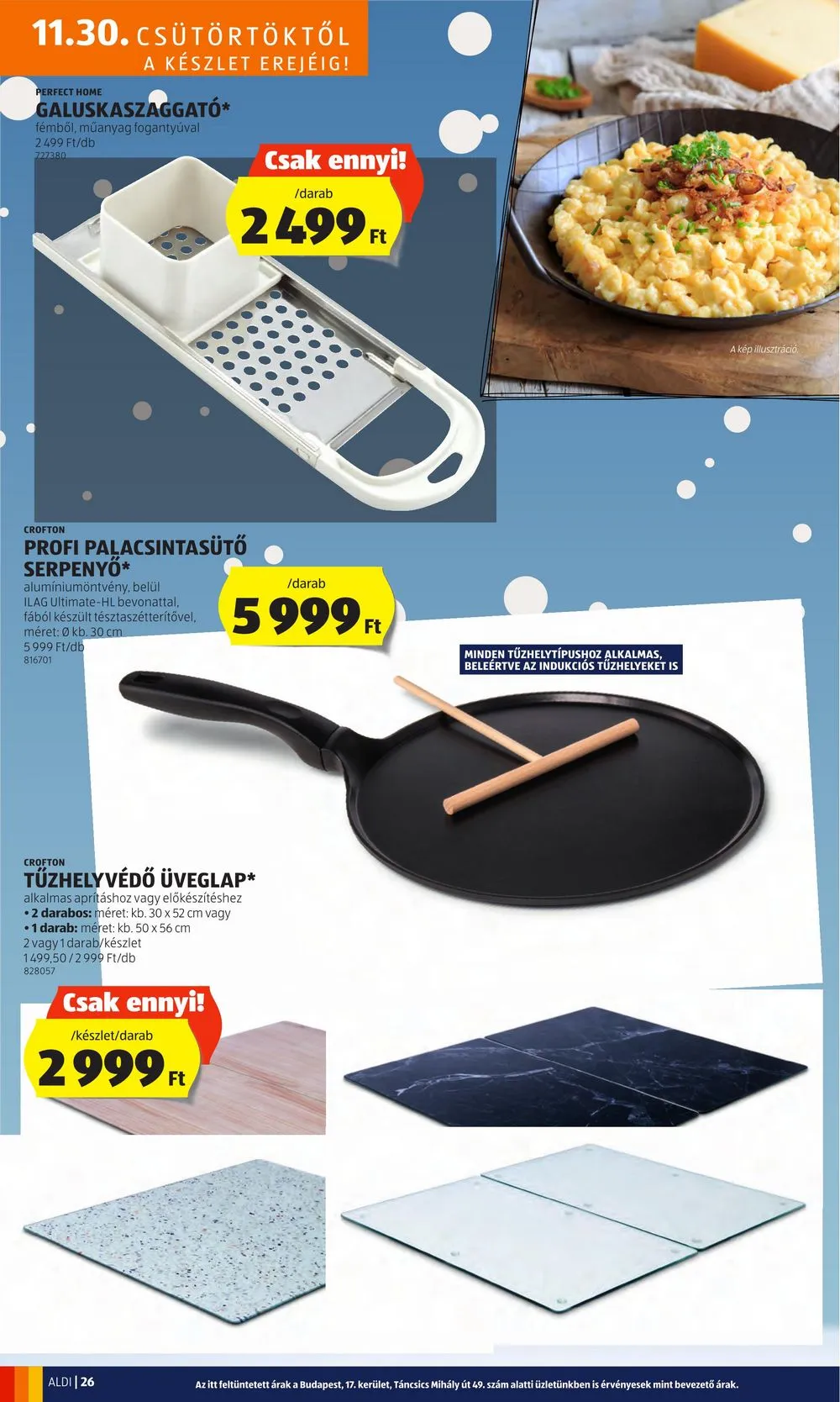 Aldi akciós újság 11.30–12.06 – 28. oldal