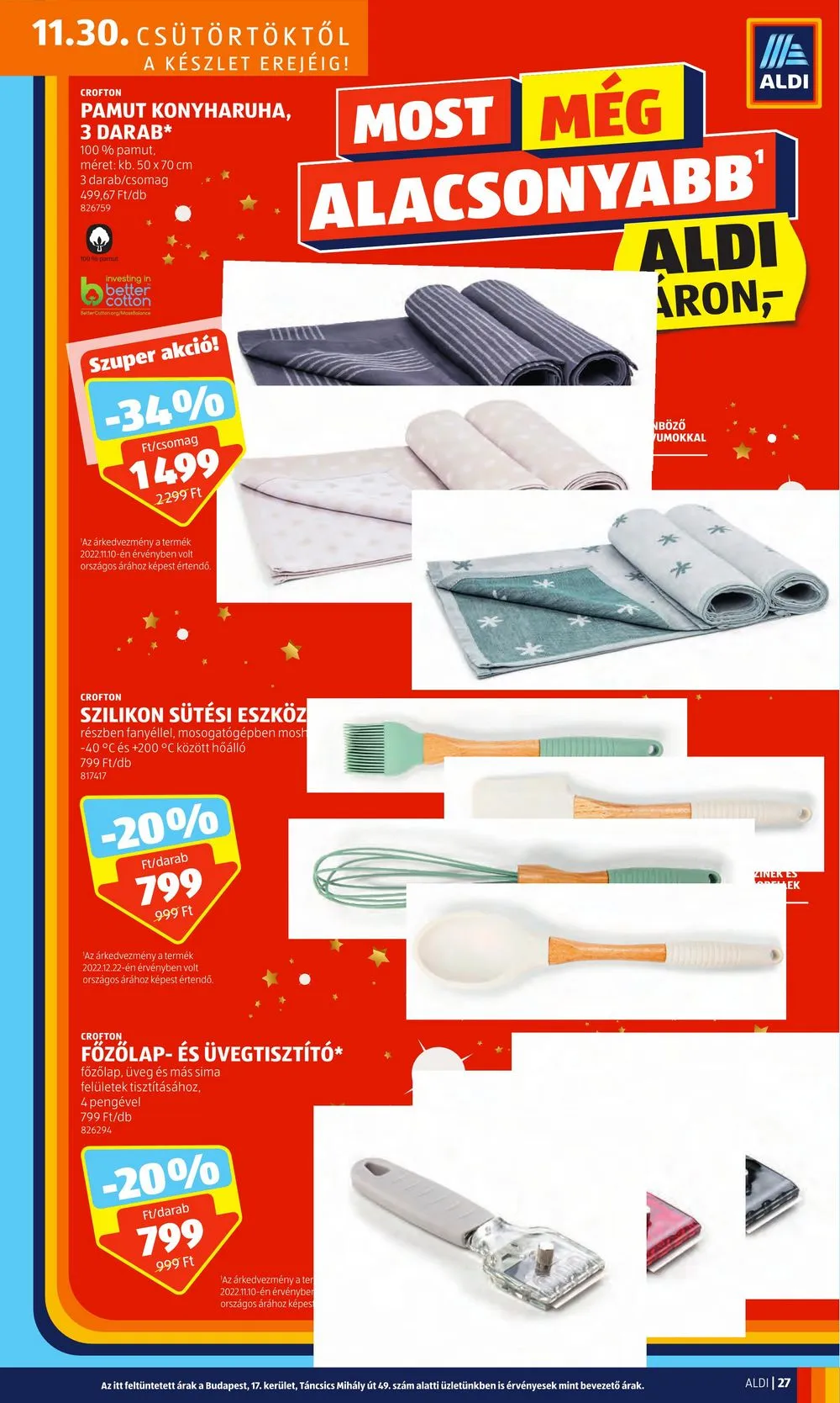 Aldi akciós újság 11.30–12.06 – 29. oldal