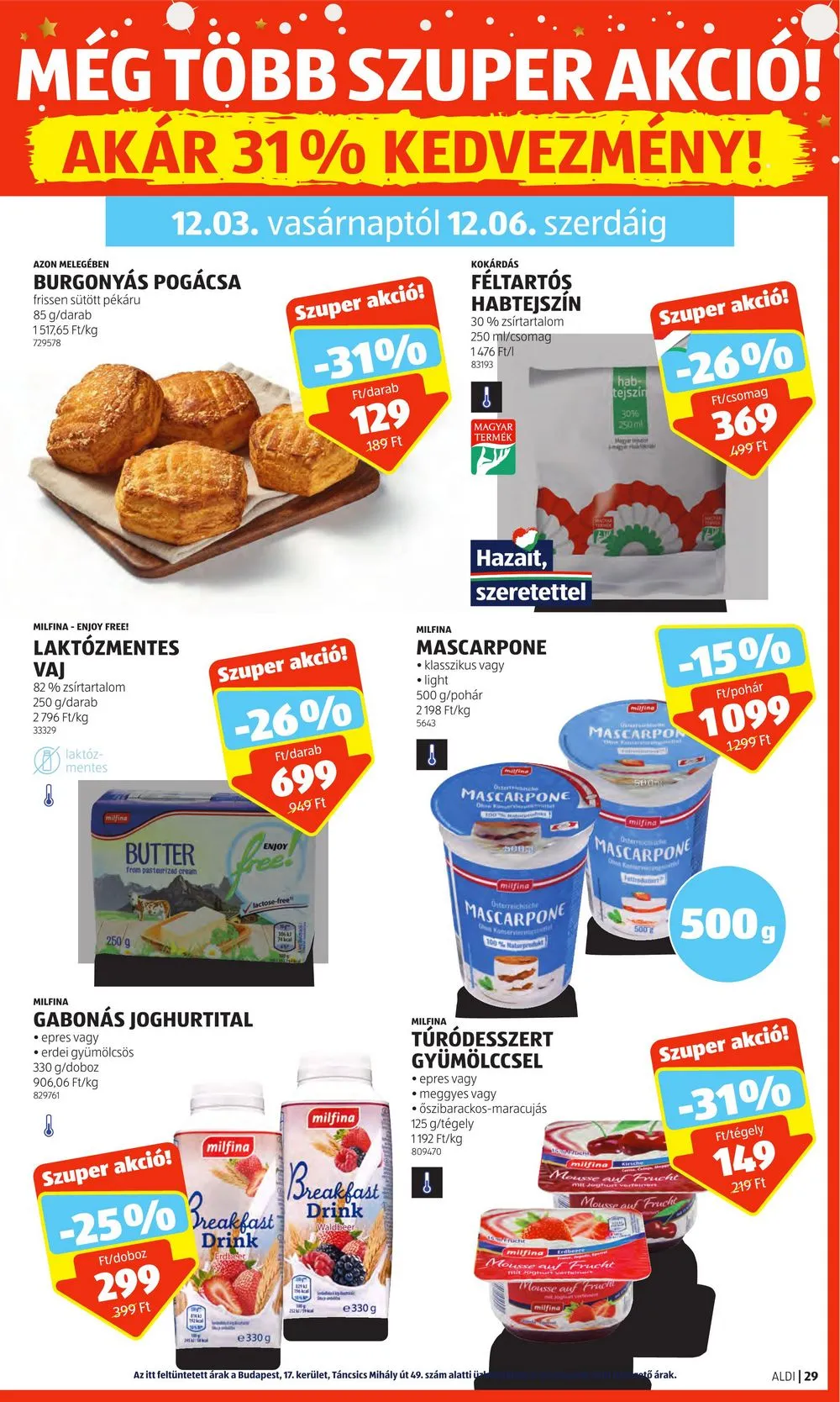 Aldi akciós újság 11.30–12.06 – 33. oldal