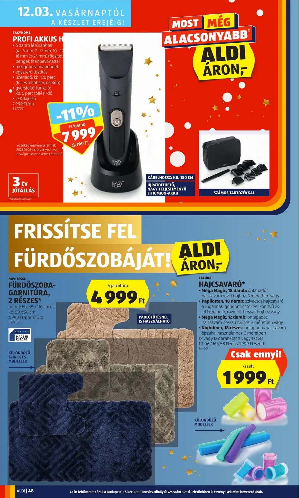 Aldi akciós újság 11.30–12.06 – 54. oldal