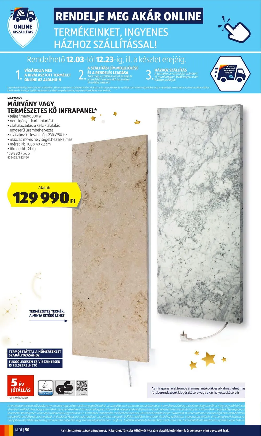 Aldi akciós újság 11.30–12.06 – 56. oldal
