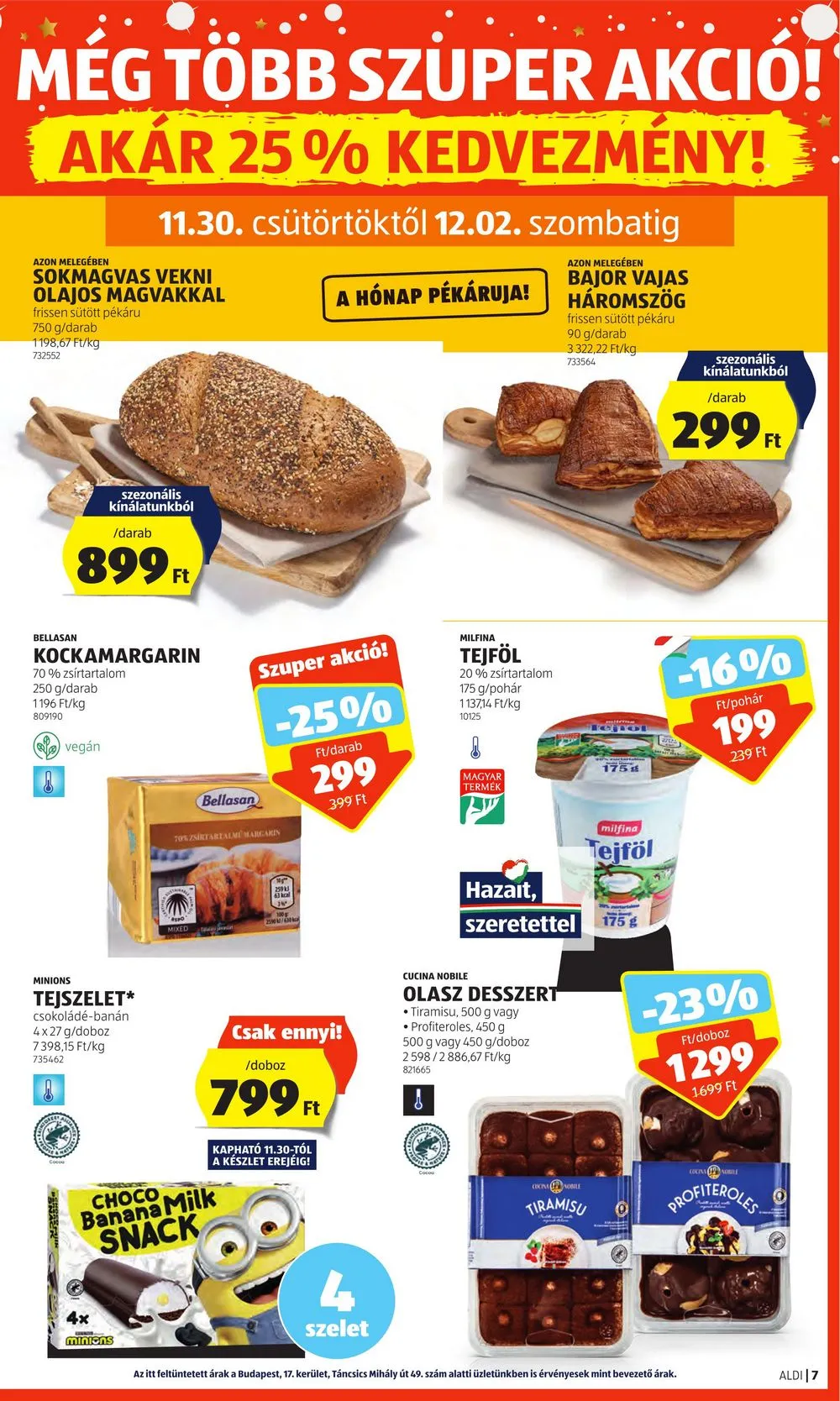 Aldi akciós újság 11.30–12.06 – 7. oldal
