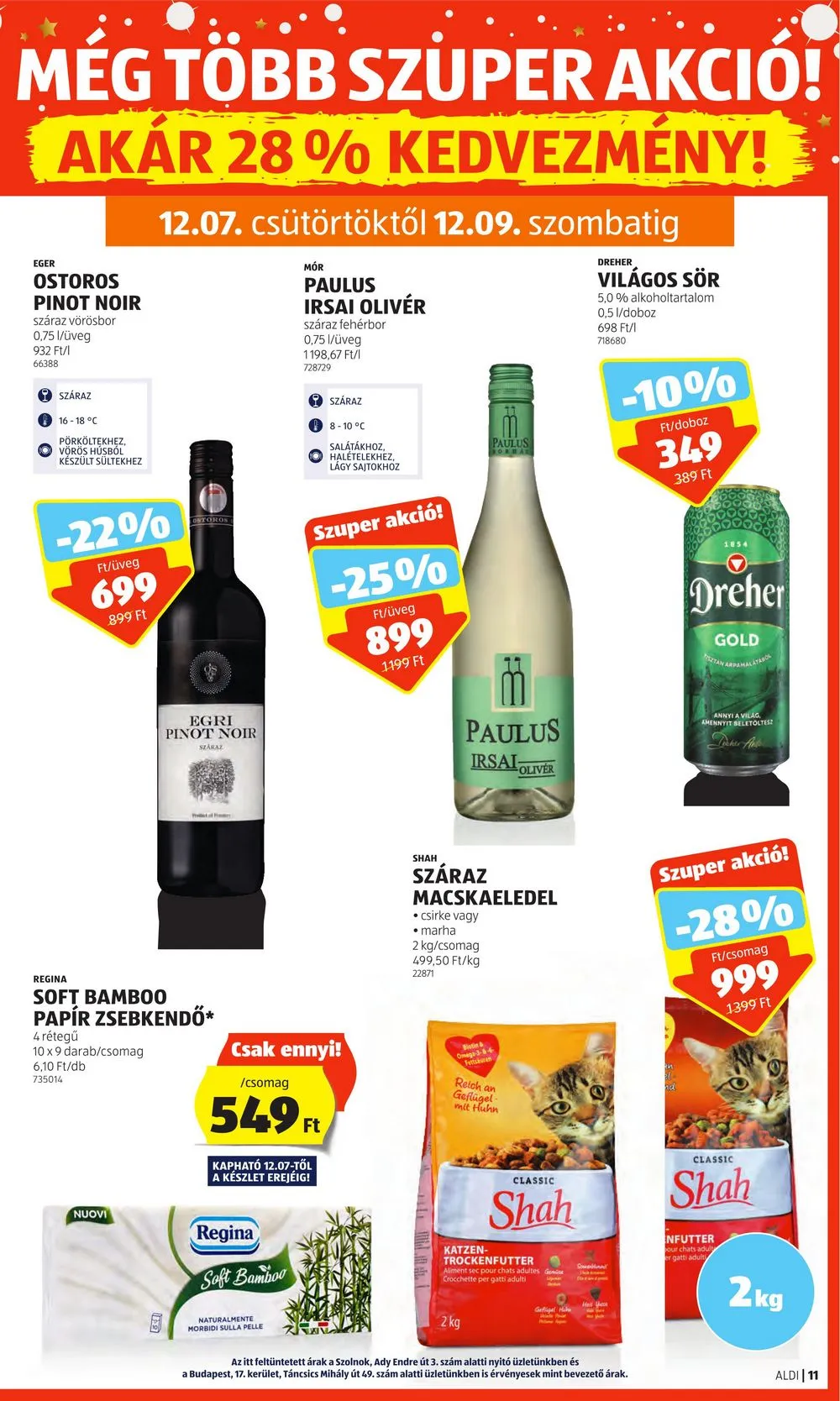 Aldi akciós újság 12.07–12.13 – 11. oldal