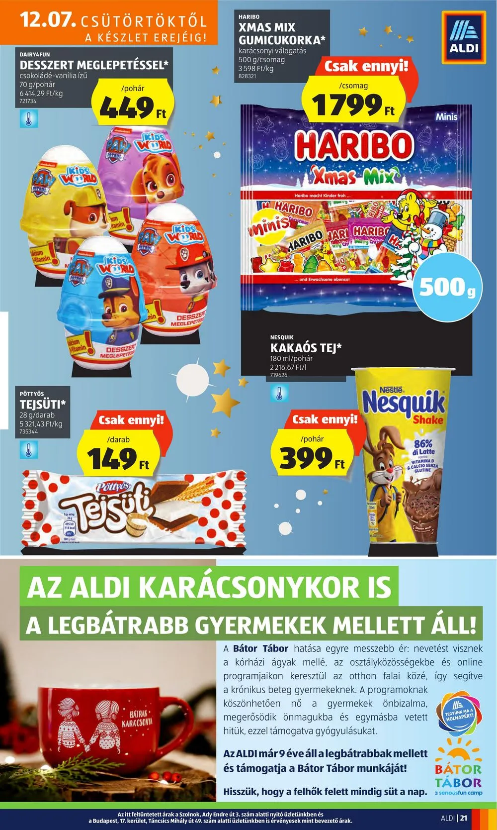 Aldi akciós újság 12.07–12.13 – 23. oldal