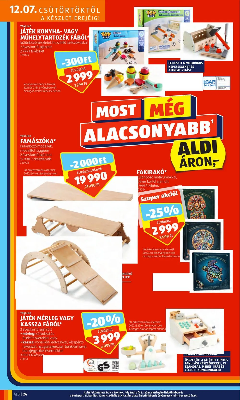 Aldi akciós újság 12.07–12.13 – 28. oldal