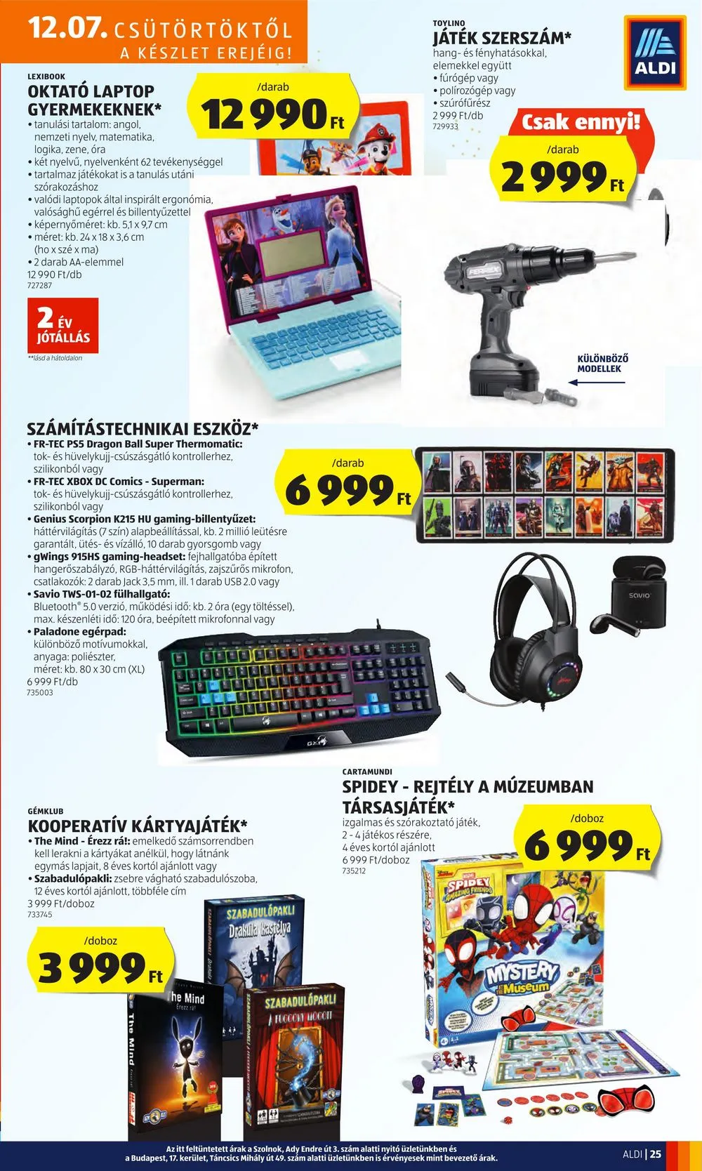 Aldi akciós újság 12.07–12.13 – 29. oldal