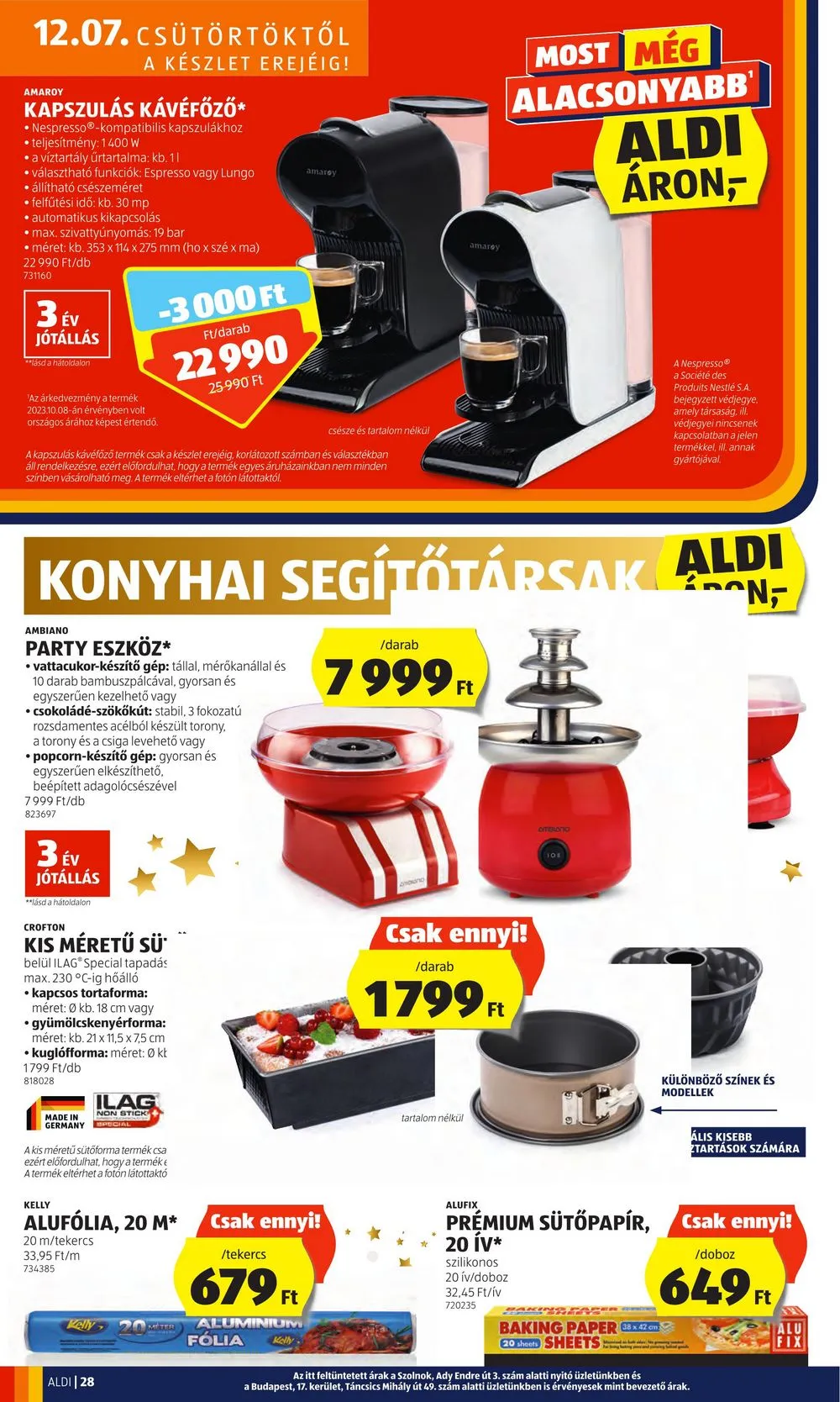 Aldi akciós újság 12.07–12.13 – 32. oldal