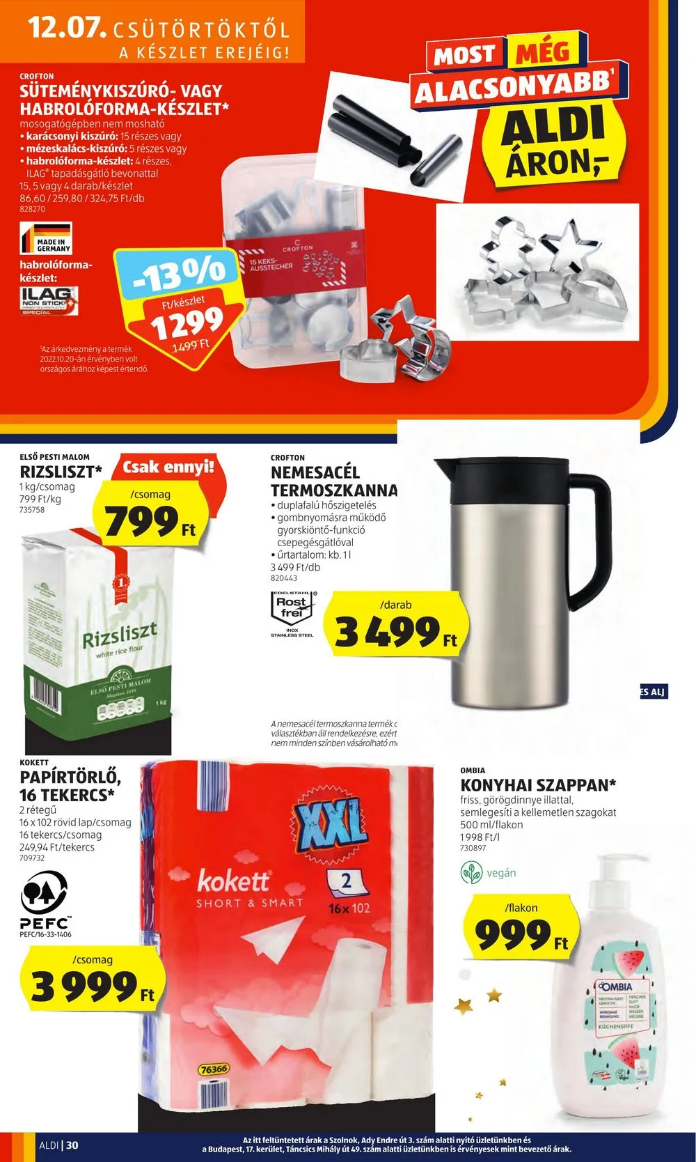Aldi akciós újság 12.07–12.13 – 34. oldal