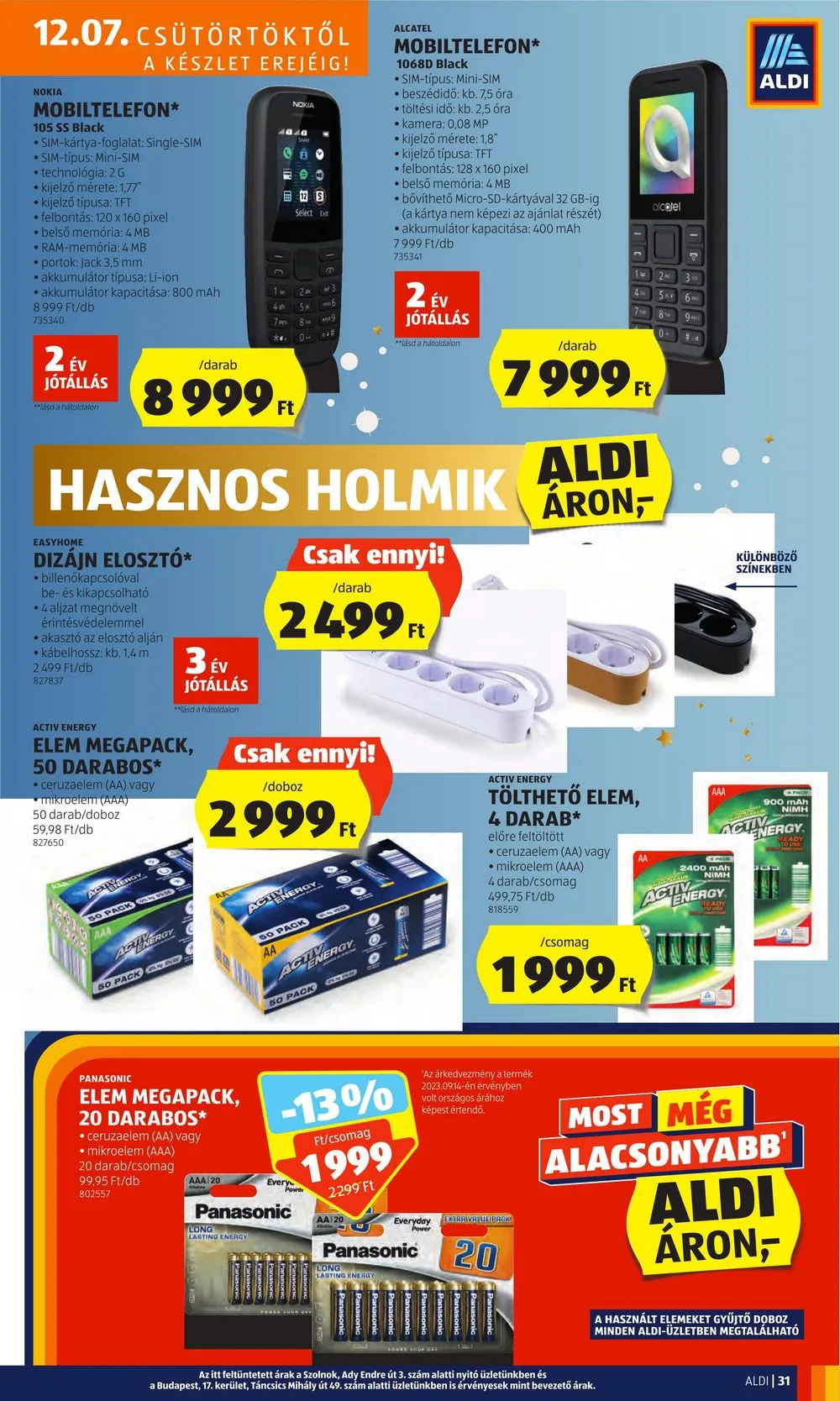 Aldi akciós újság 12.07–12.13 – 35. oldal