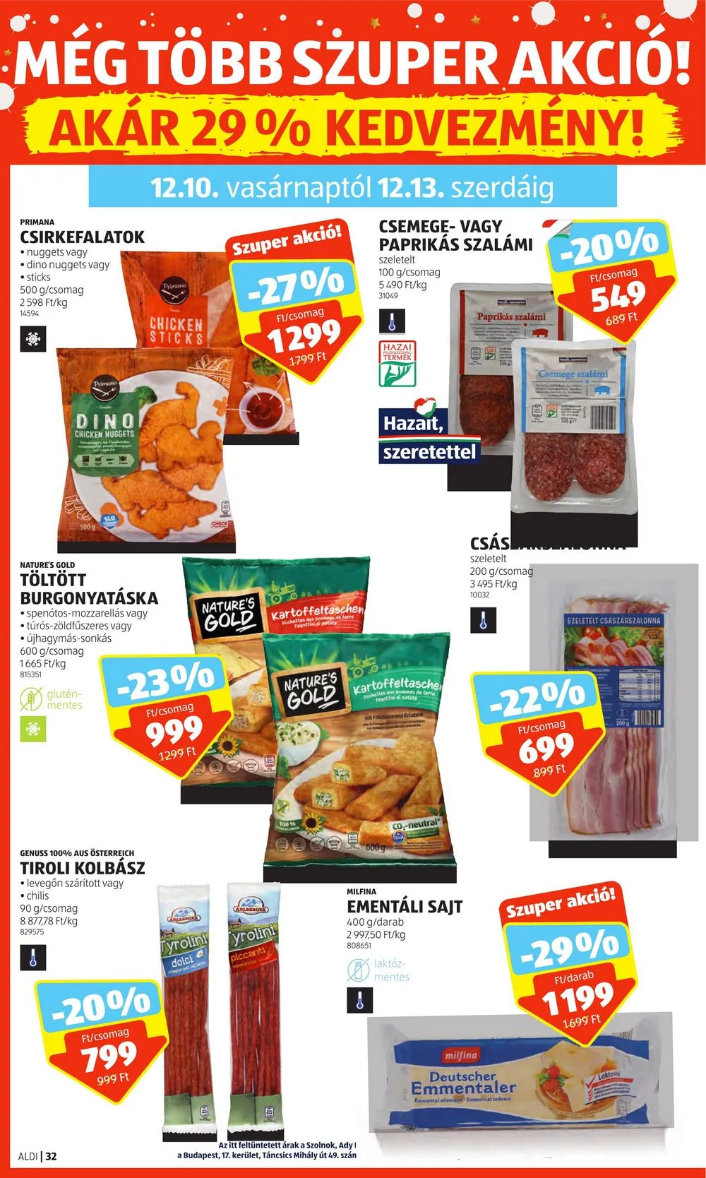 Aldi akciós újság 12.07–12.13 – 38. oldal
