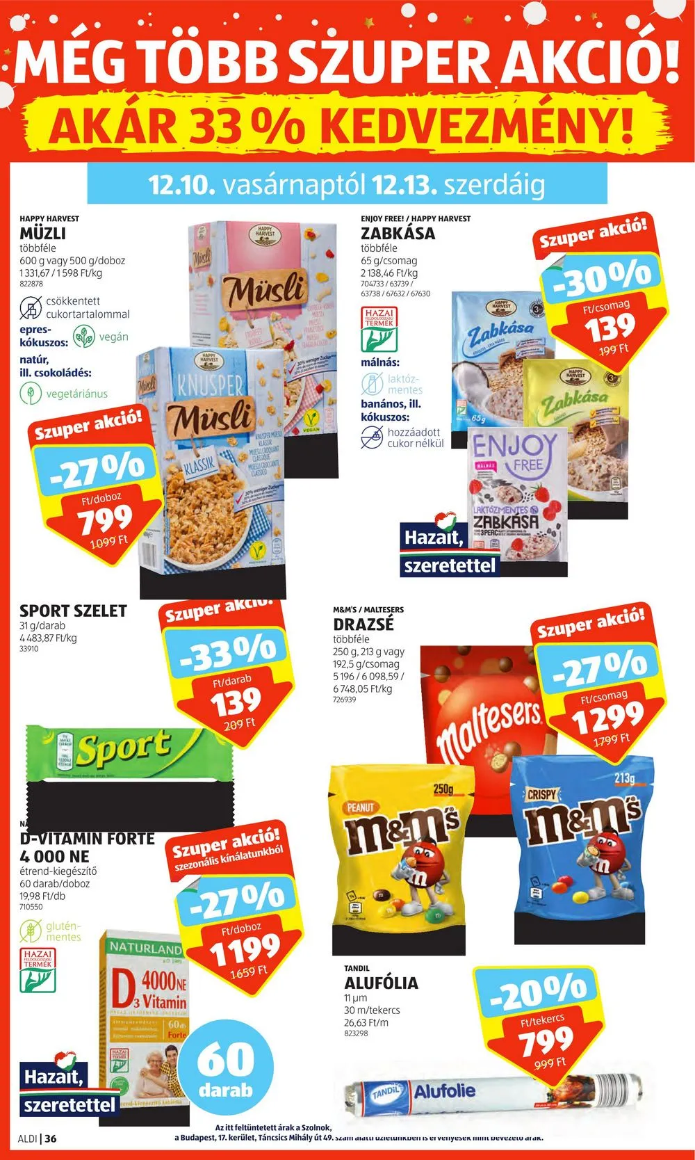 Aldi akciós újság 12.07–12.13 – 42. oldal