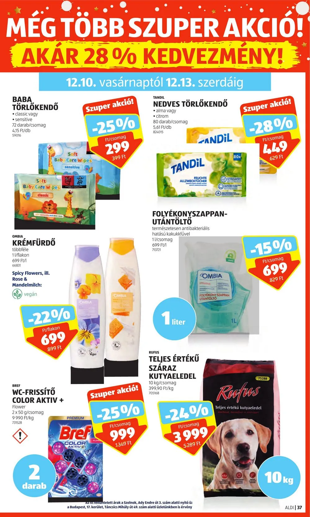 Aldi akciós újság 12.07–12.13 – 43. oldal