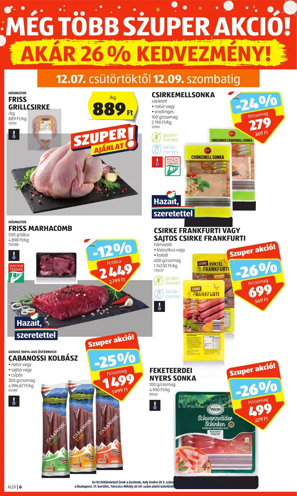 Aldi akciós újság 12.07–12.13 – 6. oldal