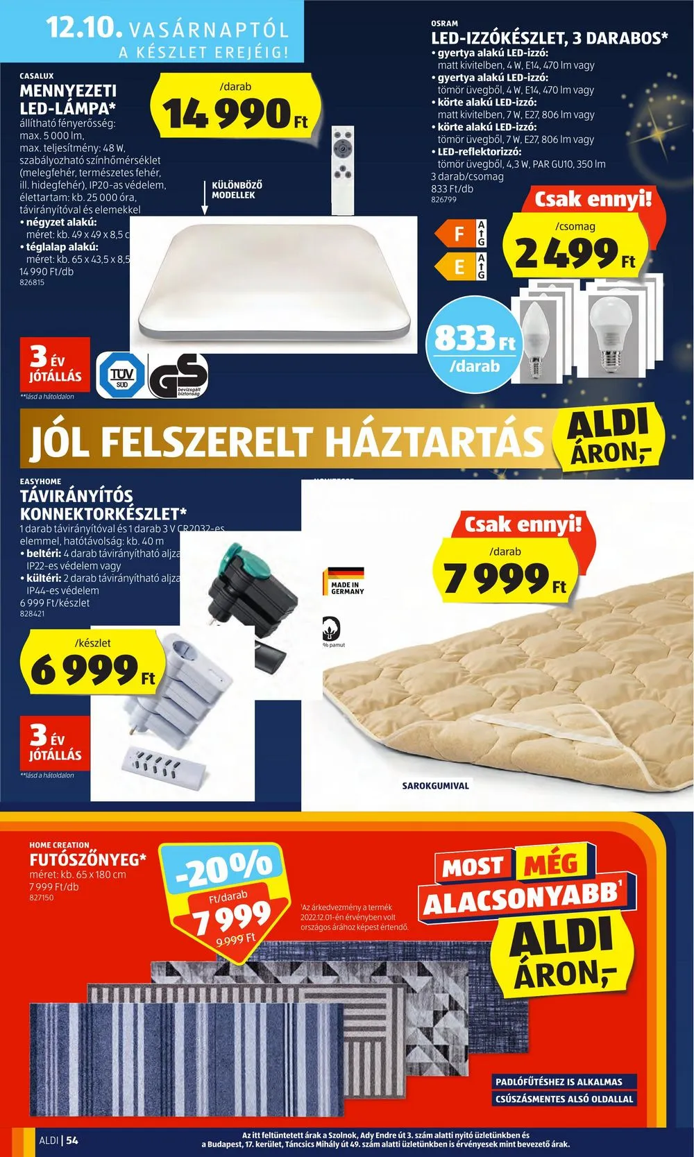 Aldi akciós újság 12.07–12.13 – 62. oldal