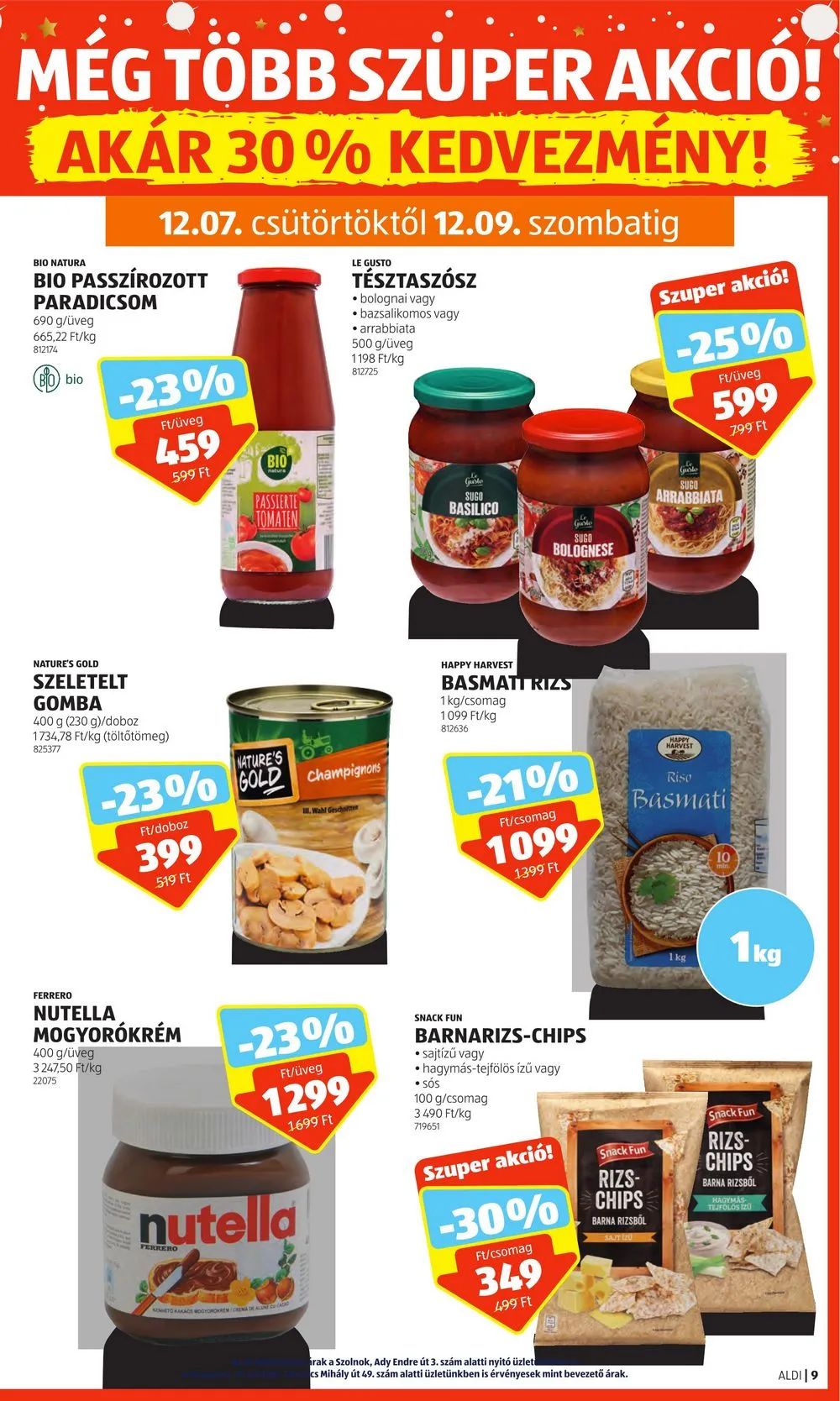 Aldi akciós újság 12.07–12.13 – 9. oldal