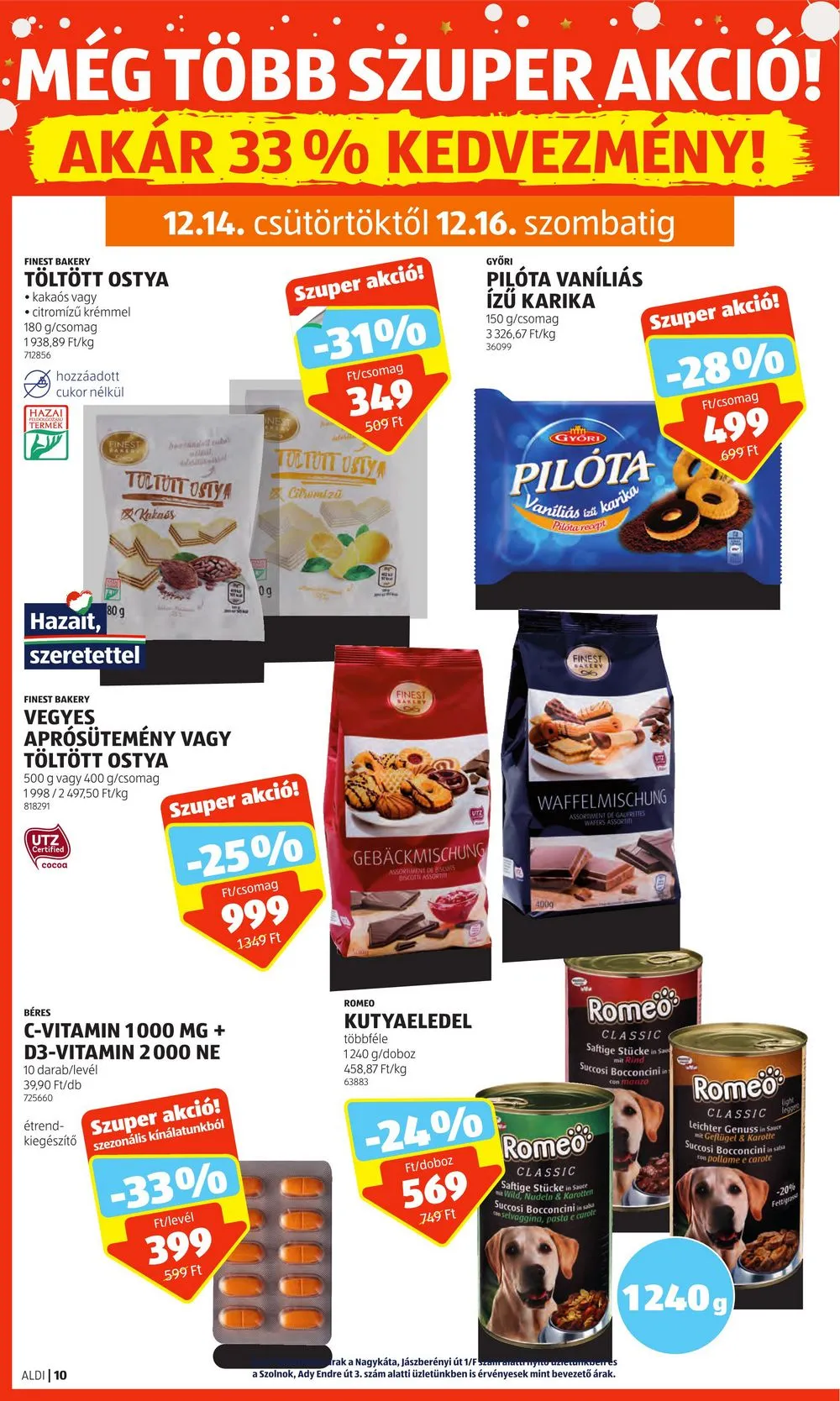 Aldi akciós újság 12.14–12.20 – 12. oldal