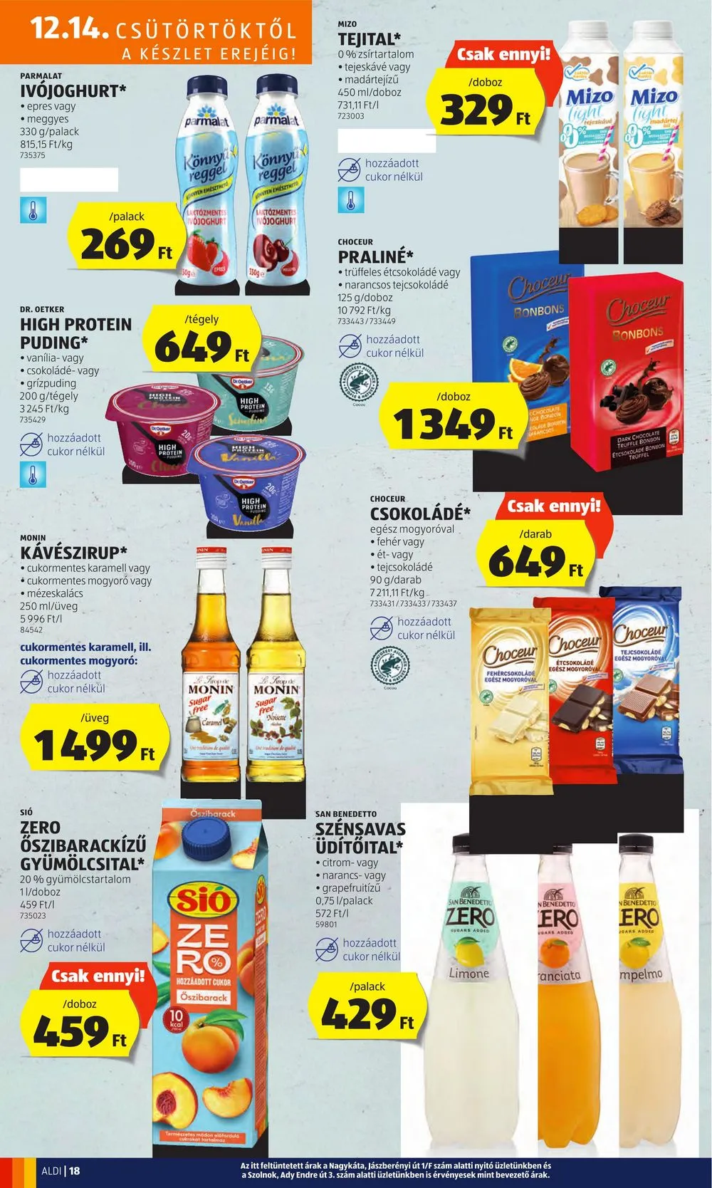Aldi akciós újság 12.14–12.20 – 22. oldal