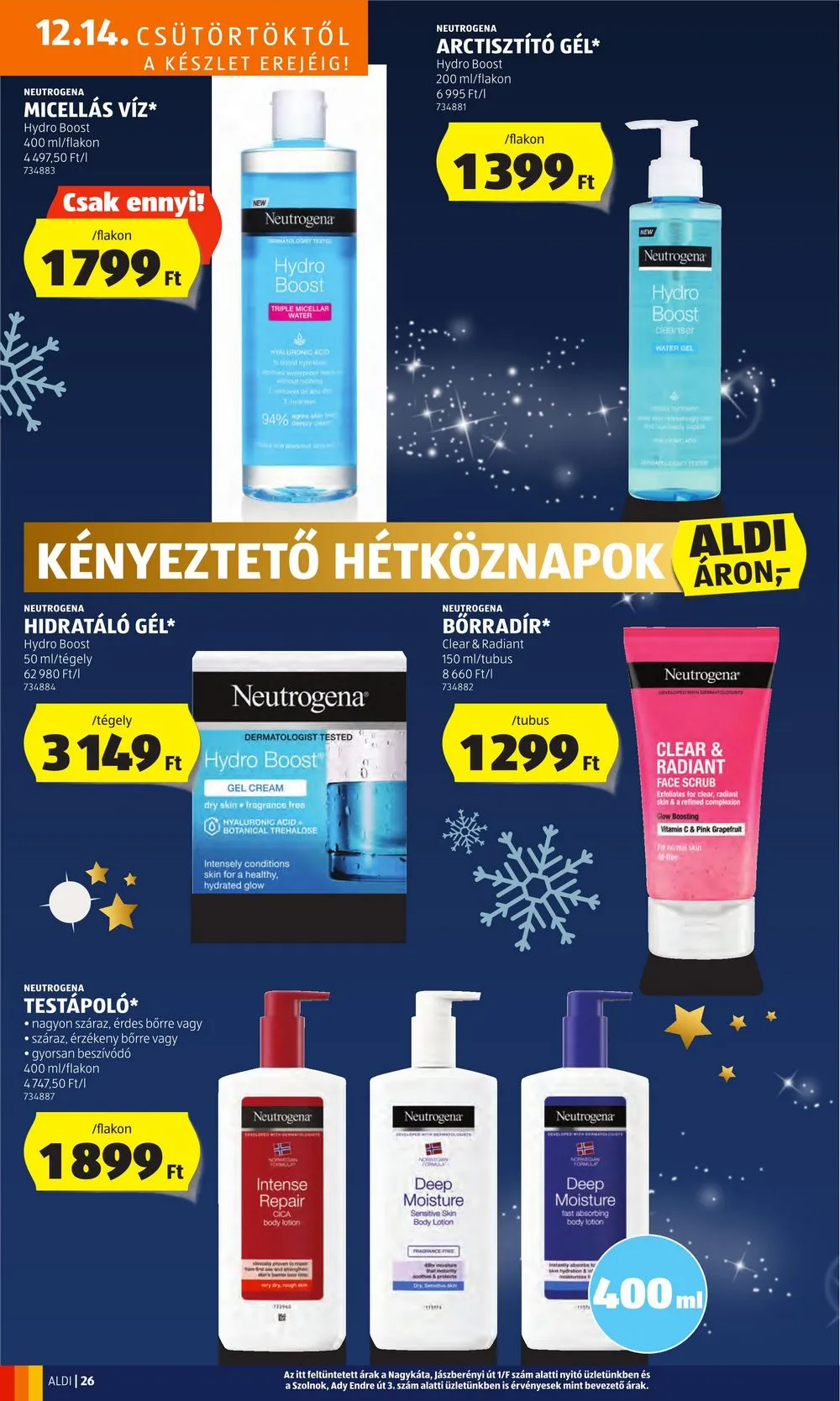 Aldi akciós újság 12.14–12.20 – 30. oldal