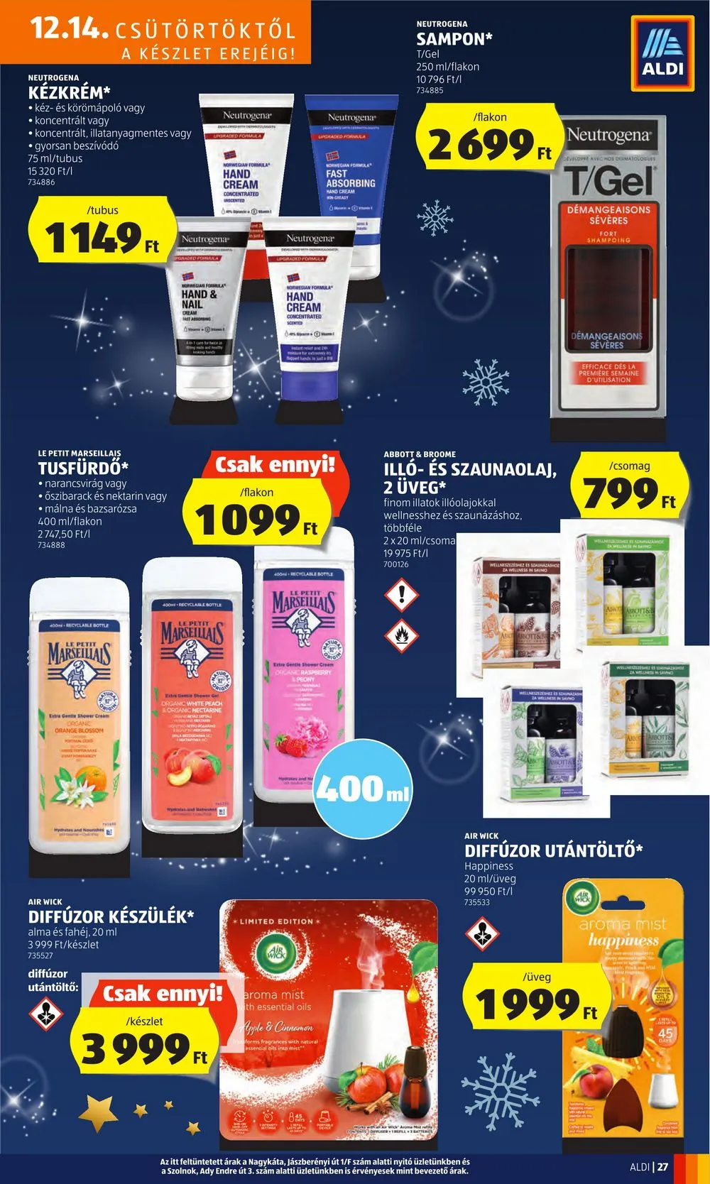 Aldi akciós újság 12.14–12.20 – 31. oldal