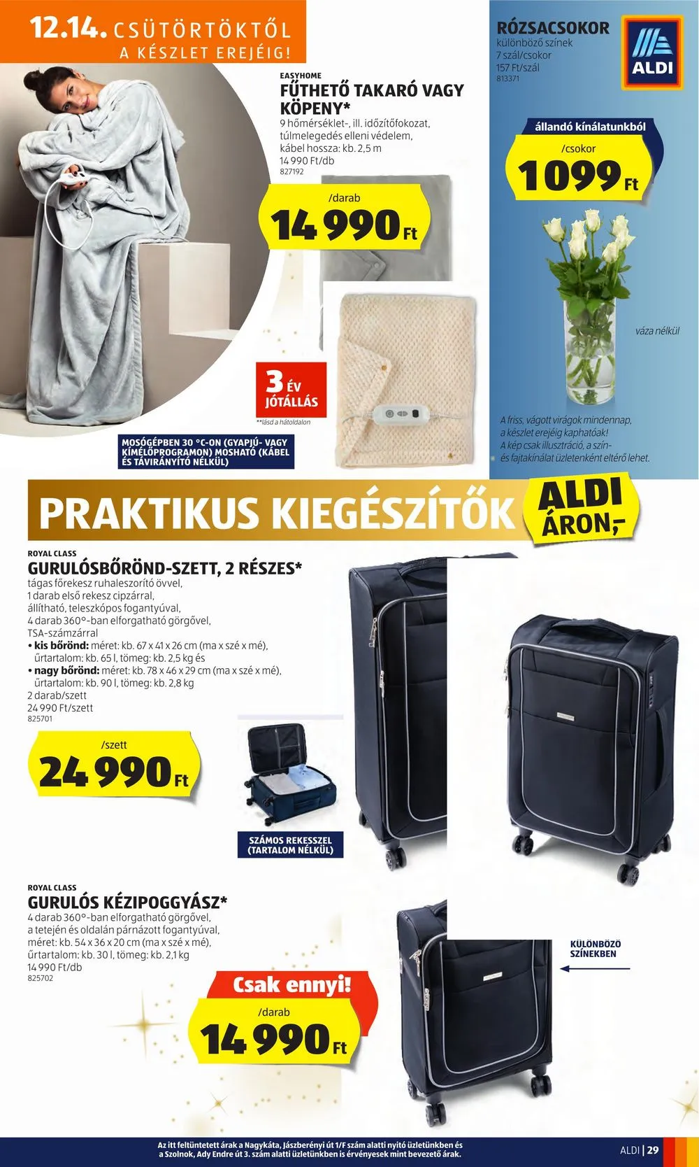 Aldi akciós újság 12.14–12.20 – 33. oldal