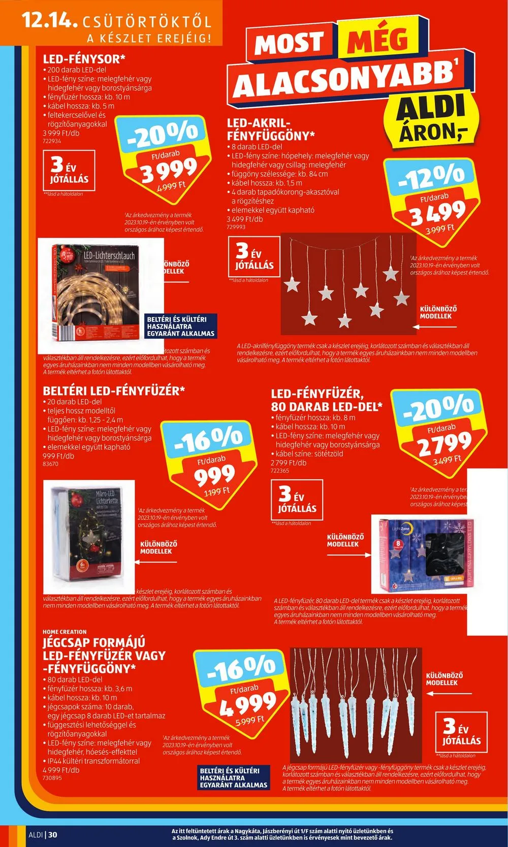 Aldi akciós újság 12.14–12.20 – 34. oldal