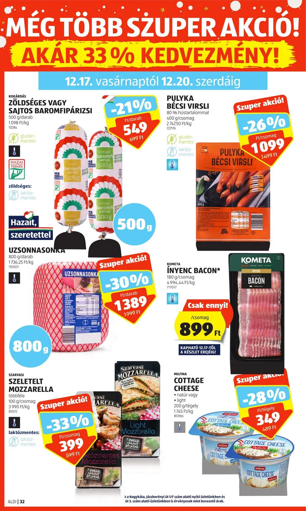 Aldi akciós újság 12.14–12.20 – 38. oldal
