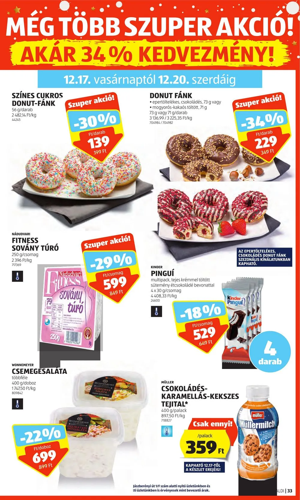 Aldi akciós újság 12.14–12.20 – 39. oldal