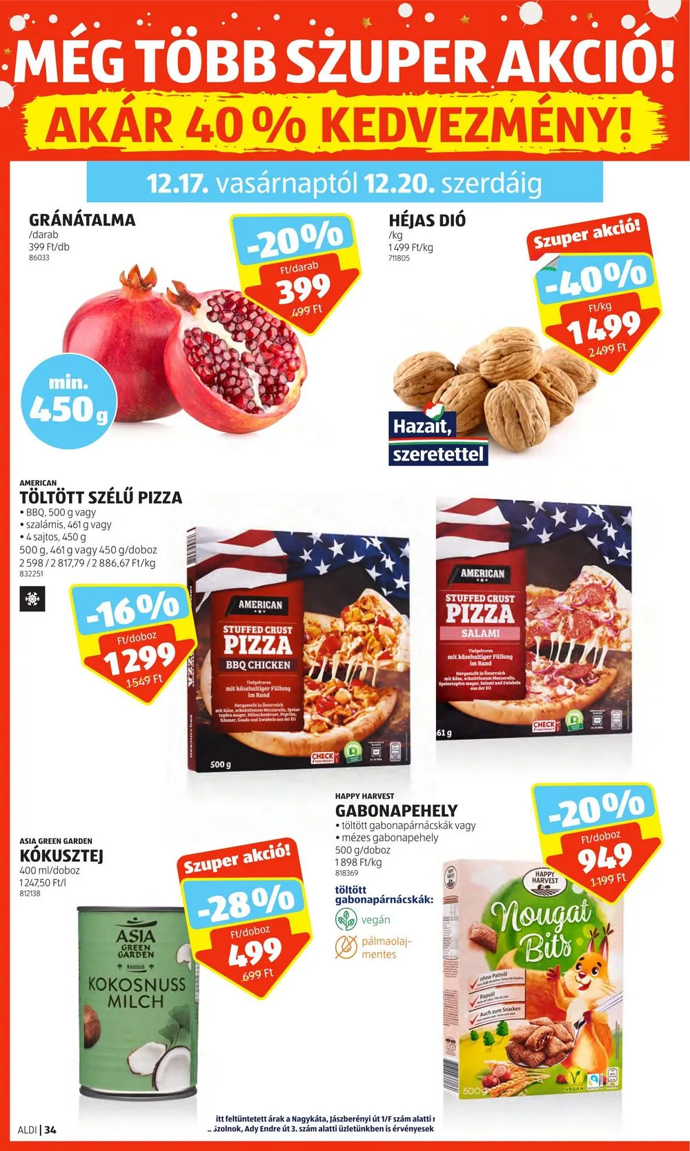 Aldi akciós újság 12.14–12.20 – 40. oldal
