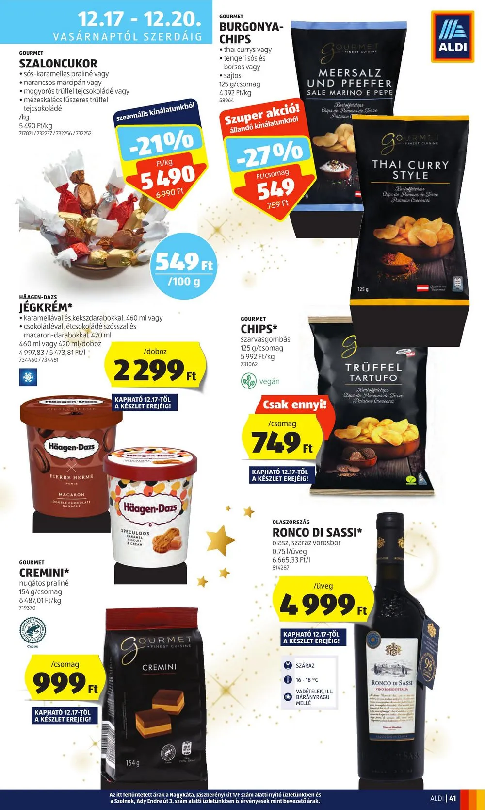 Aldi akciós újság 12.14–12.20 – 47. oldal