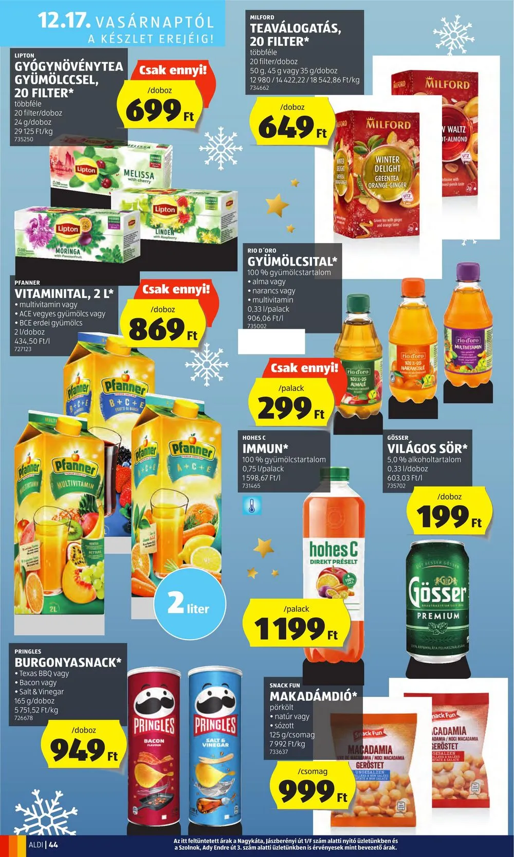 Aldi akciós újság 12.14–12.20 – 52. oldal