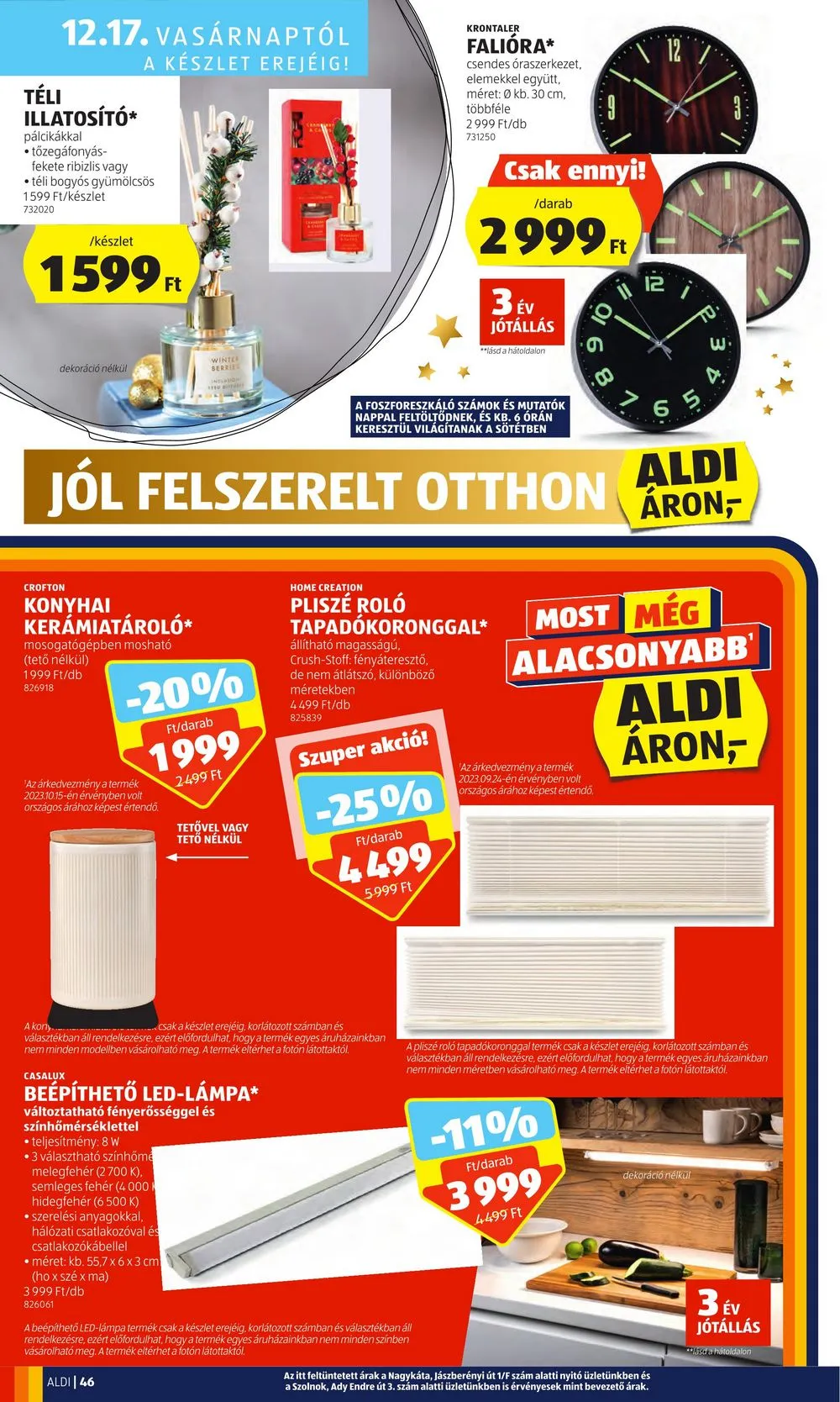 Aldi akciós újság 12.14–12.20 – 54. oldal