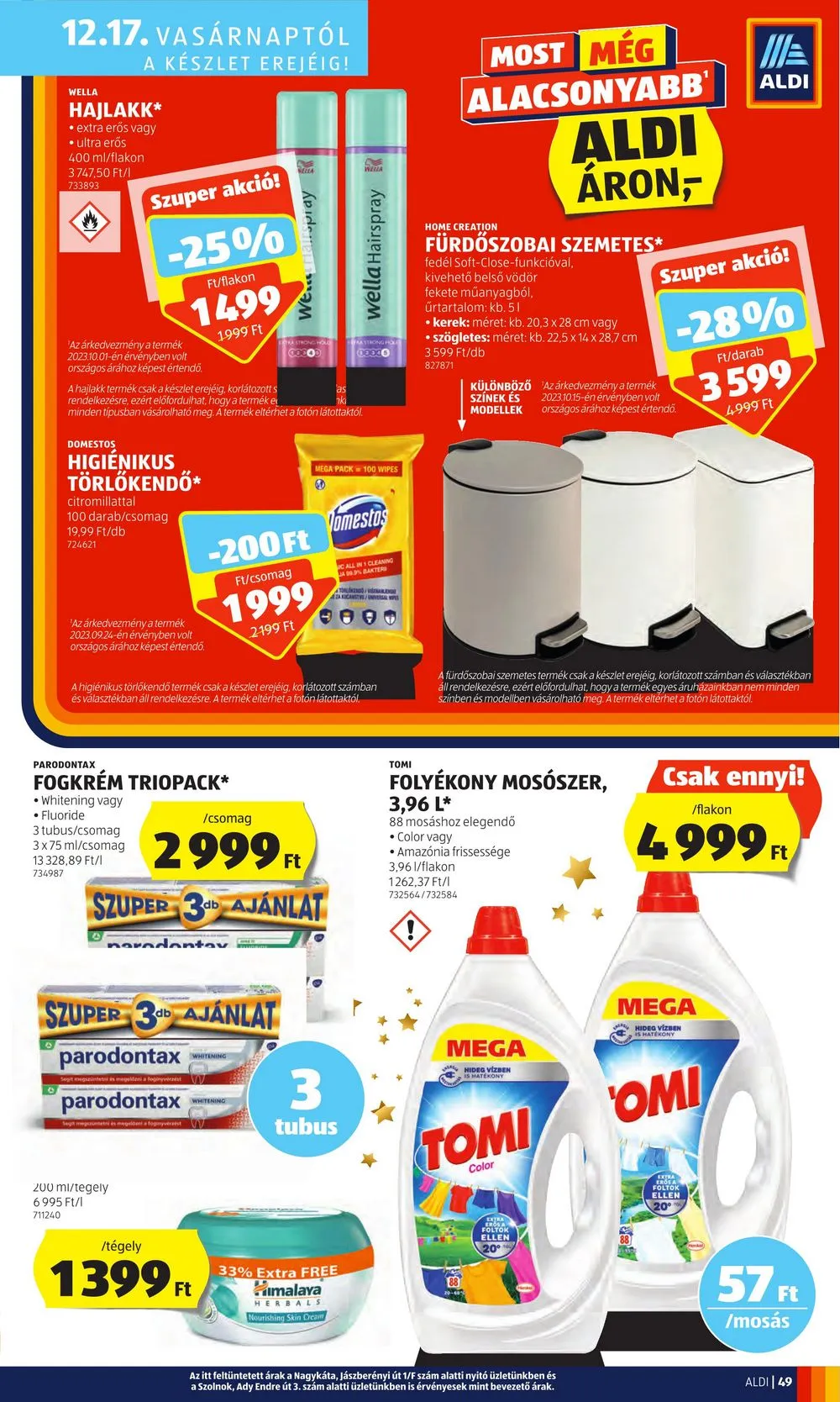 Aldi akciós újság 12.14–12.20 – 57. oldal
