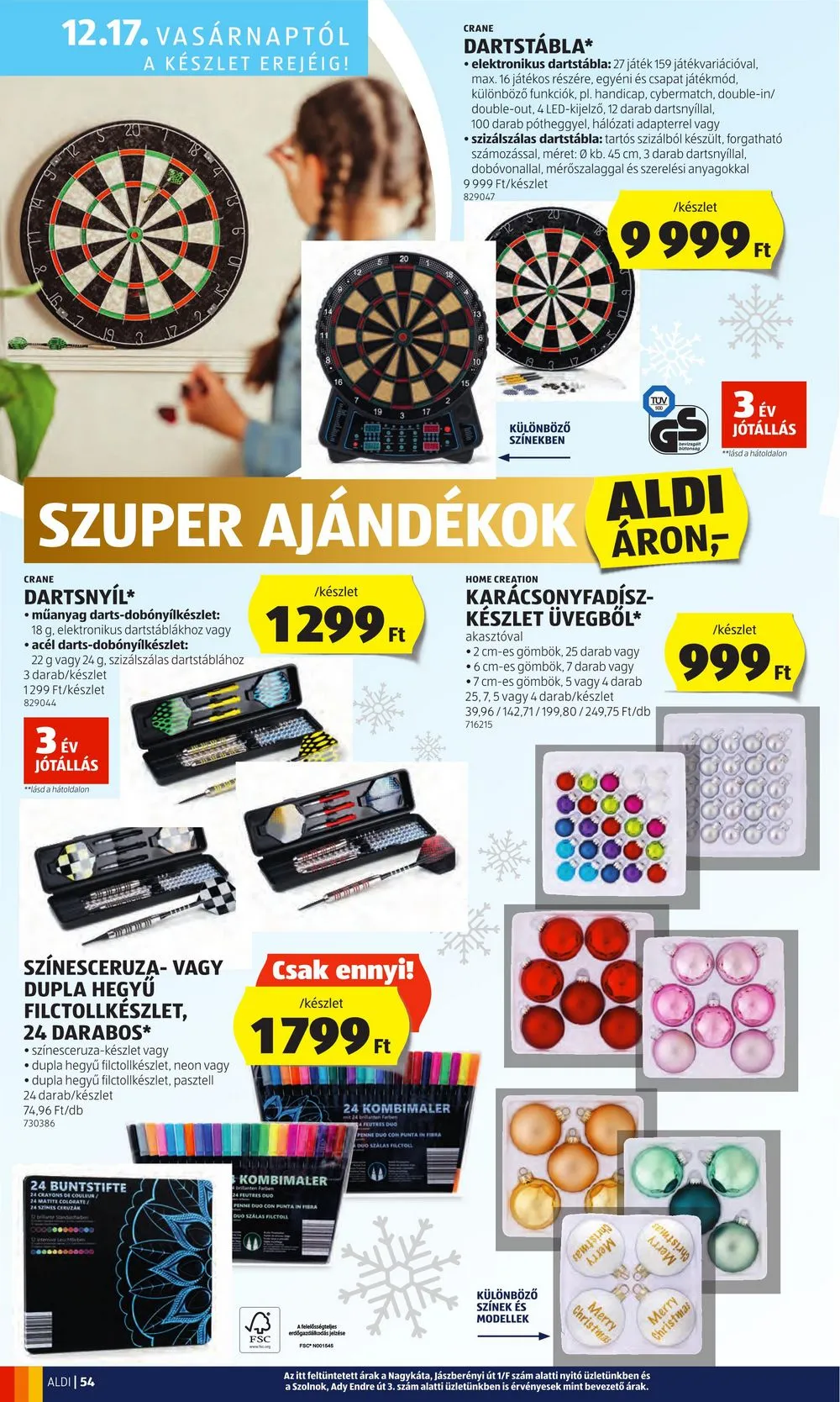 Aldi akciós újság 12.14–12.20 – 64. oldal