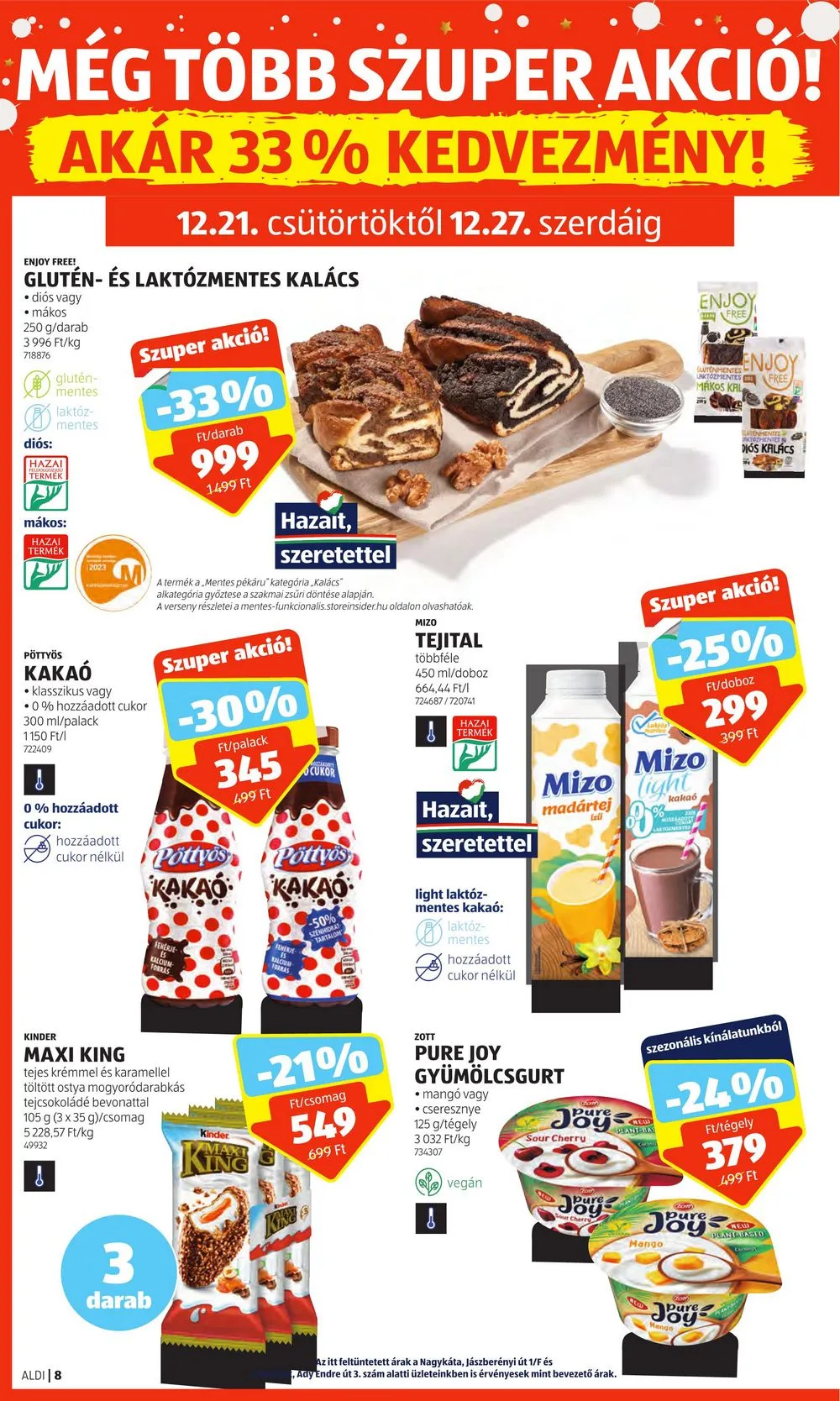 Aldi akciós újság 12.21–12.27 – 10. oldal