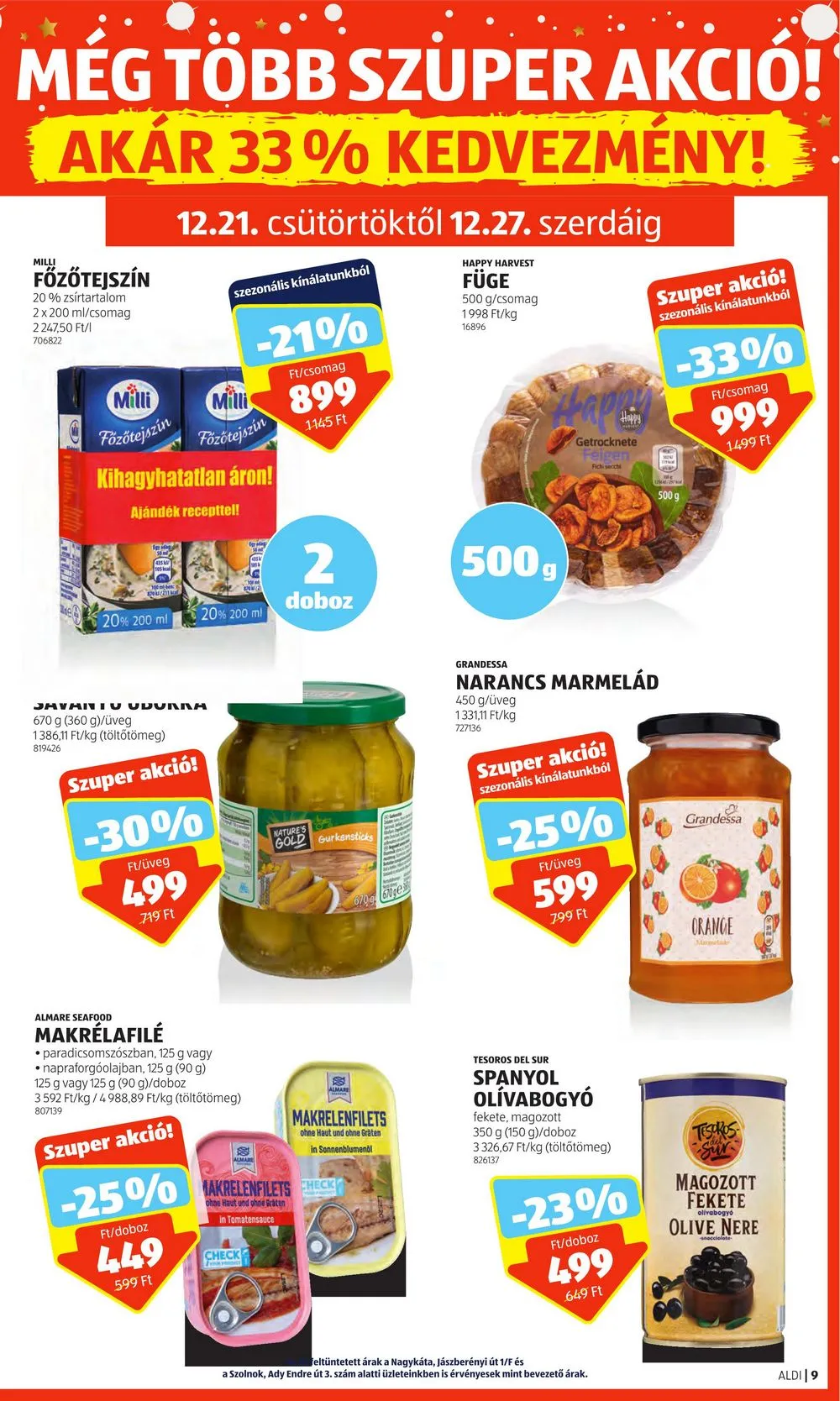 Aldi akciós újság 12.21–12.27 – 11. oldal
