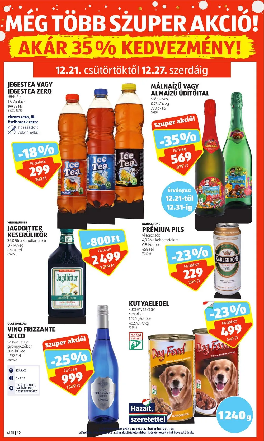 Aldi akciós újság 12.21–12.27 – 14. oldal