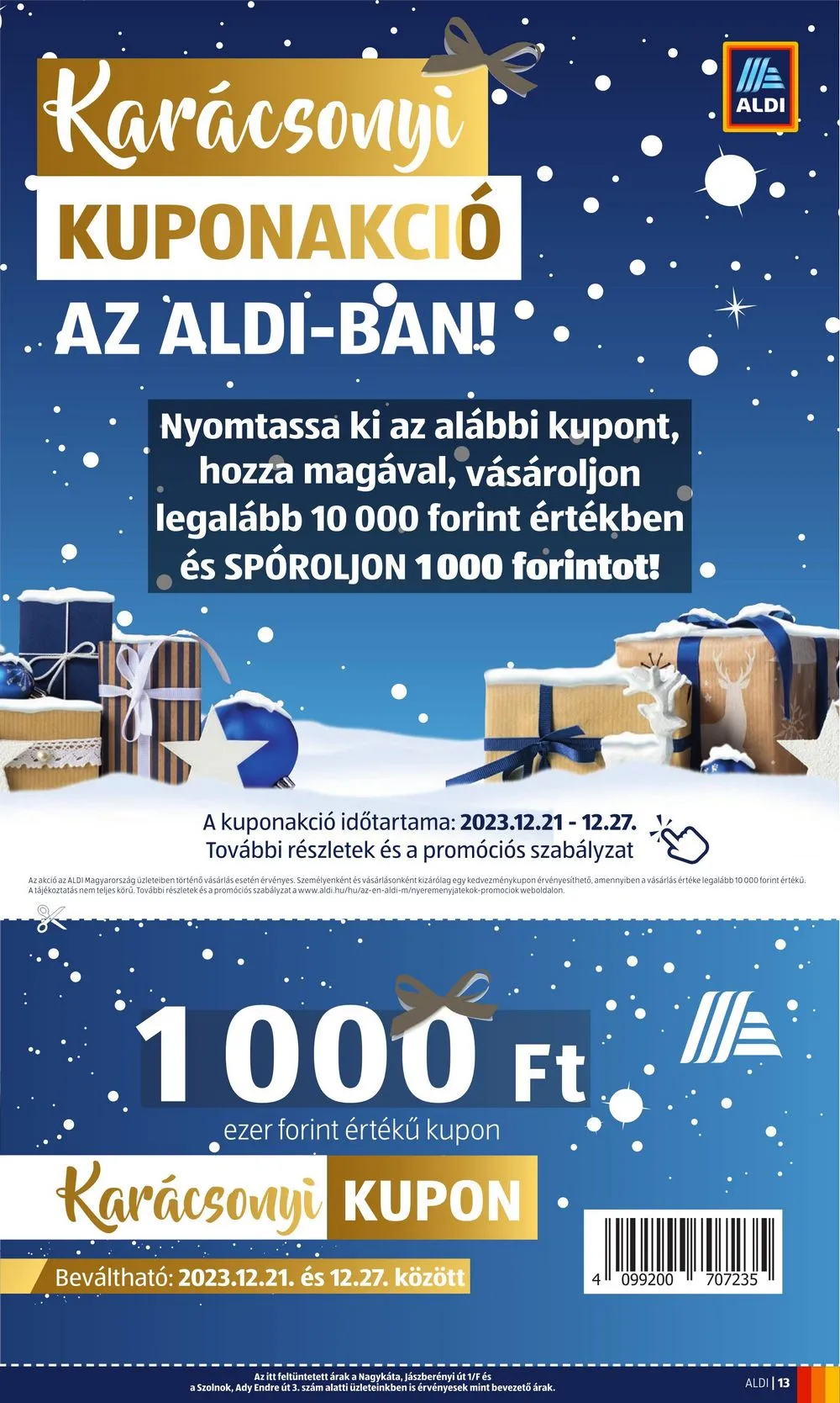 Aldi akciós újság 12.21–12.27 – 15. oldal