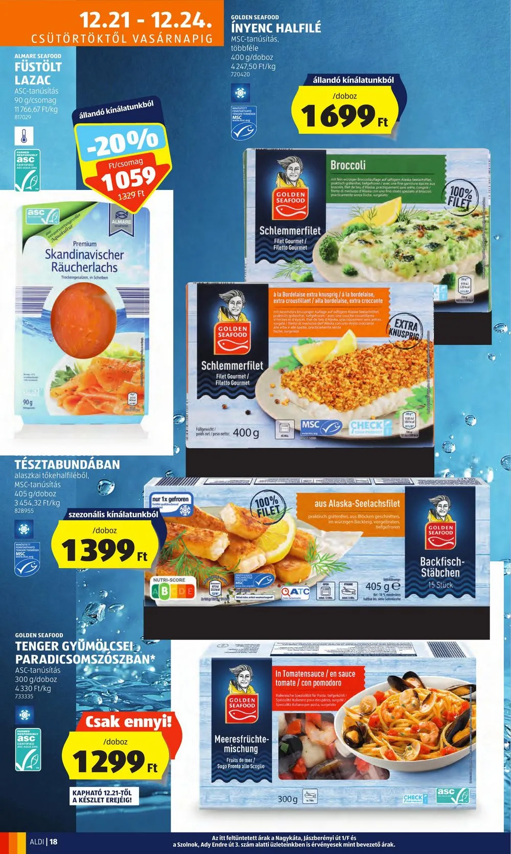 Aldi akciós újság 12.21–12.27 – 22. oldal