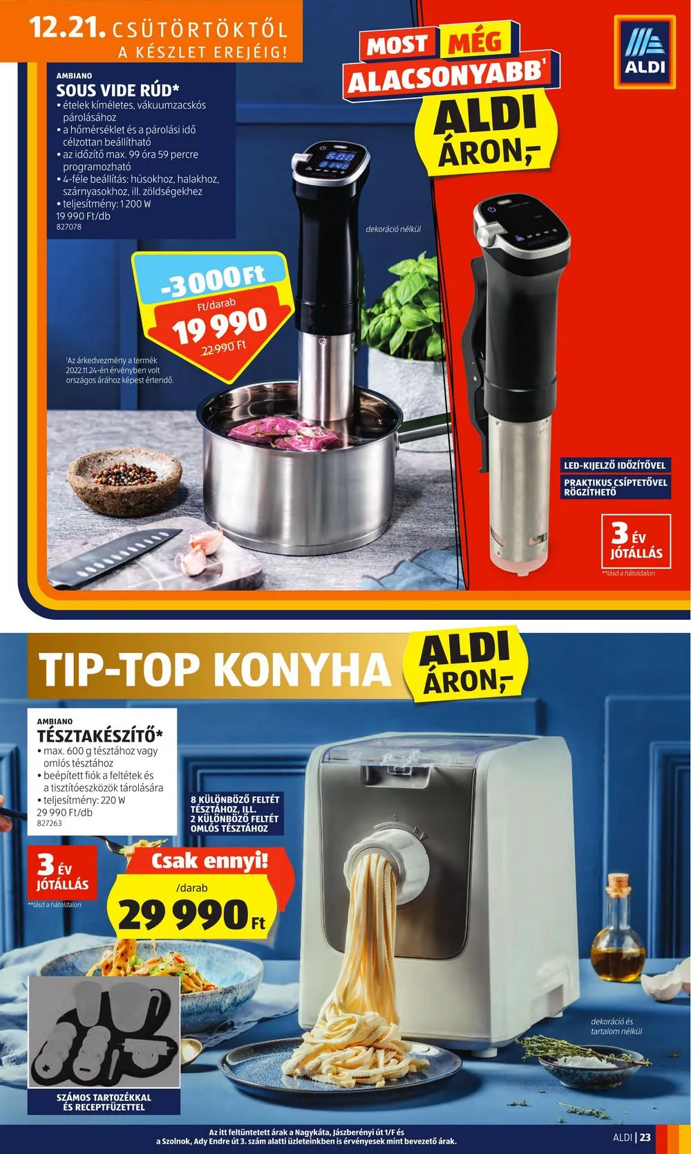 Aldi akciós újság 12.21–12.27 – 31. oldal