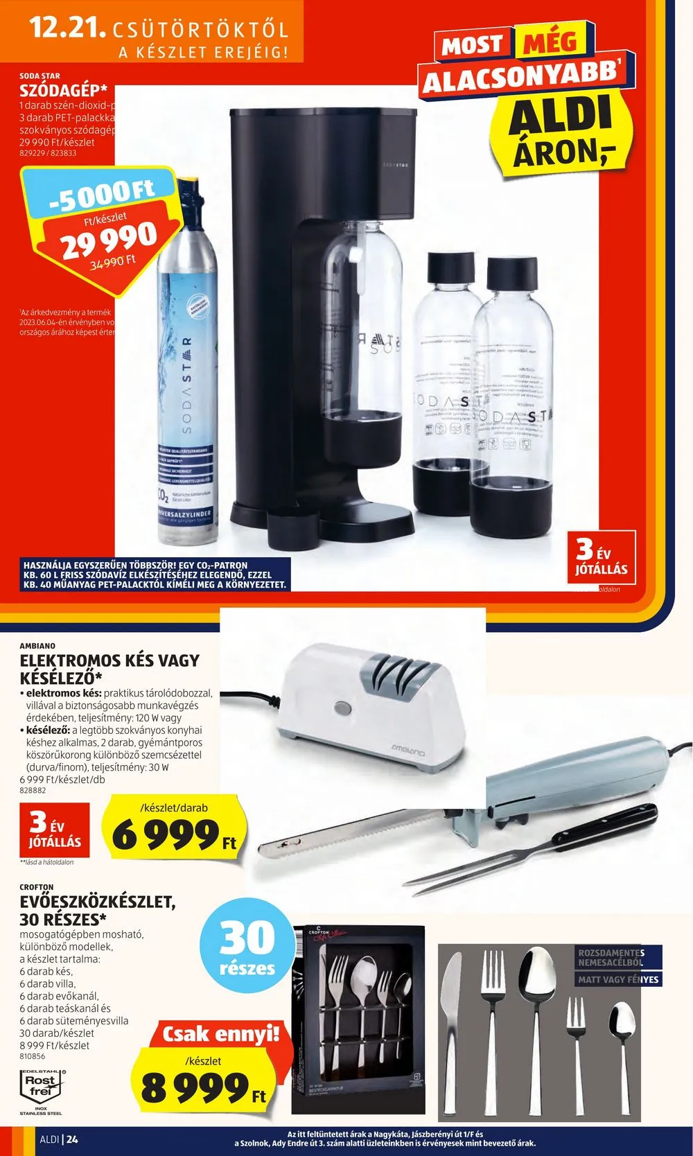 Aldi akciós újság 12.21–12.27 – 32. oldal