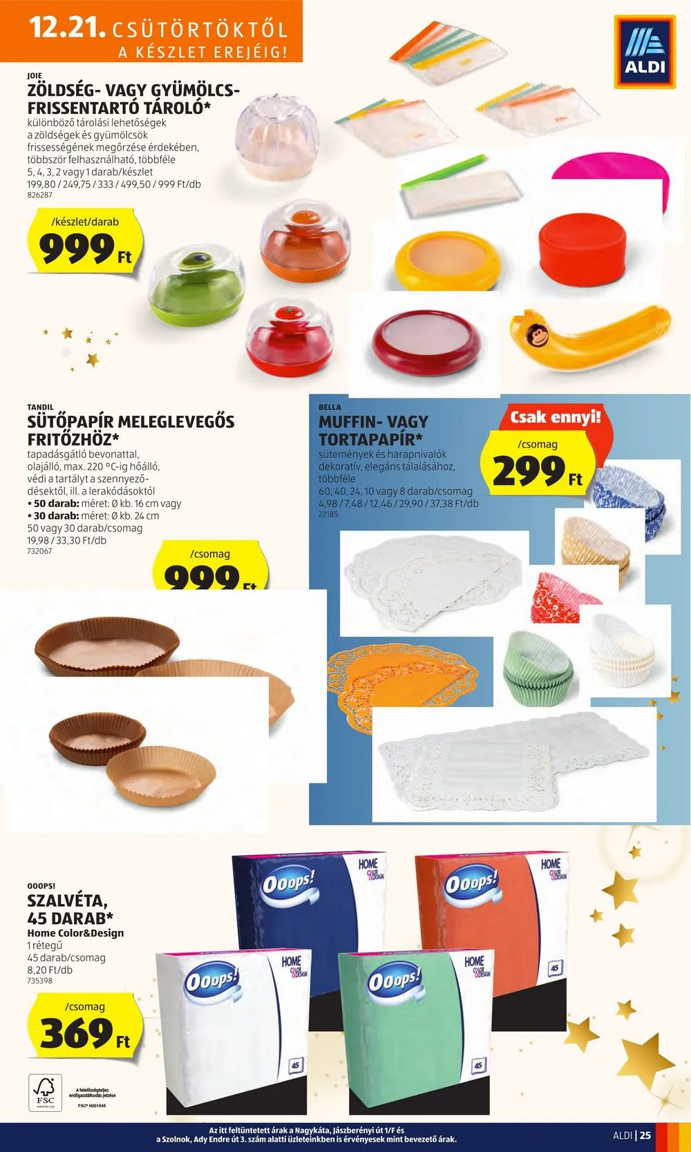 Aldi akciós újság 12.21–12.27 – 33. oldal