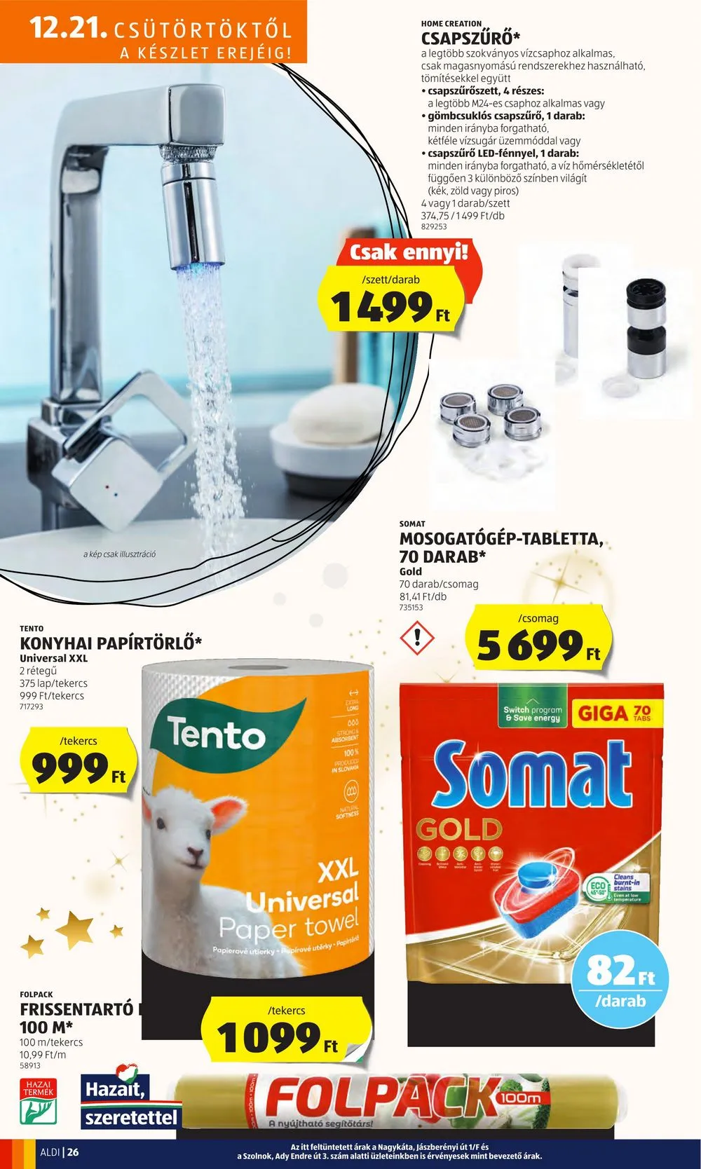 Aldi akciós újság 12.21–12.27 – 34. oldal