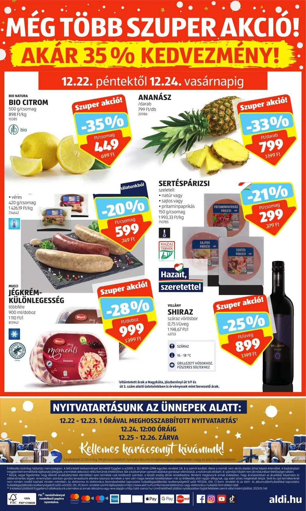 Aldi akciós újság 12.21–12.27 – 50. oldal