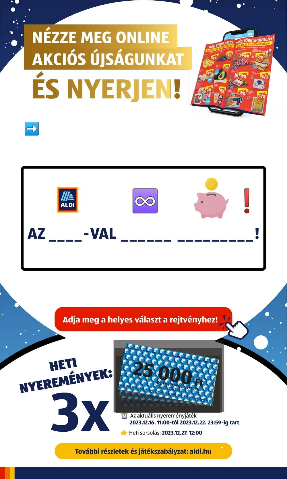 Aldi akciós újság 12.21–12.27 – 6. oldal
