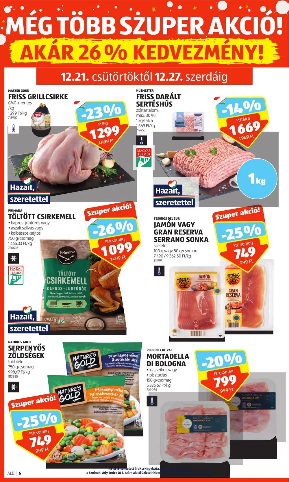 Aldi akciós újság 12.21–12.27 – 8. oldal